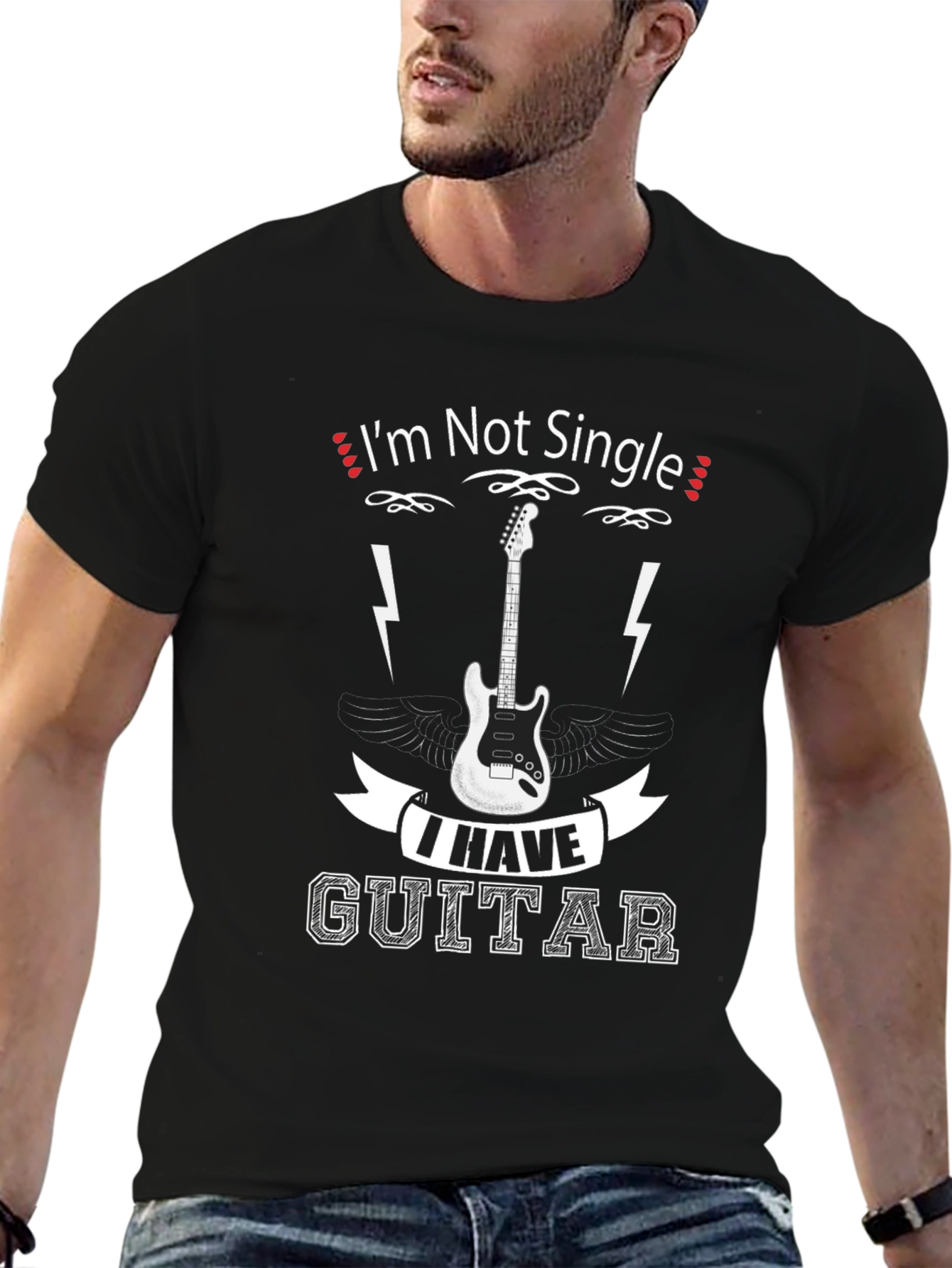 Im Not Single I Have Guitar T-Shirt