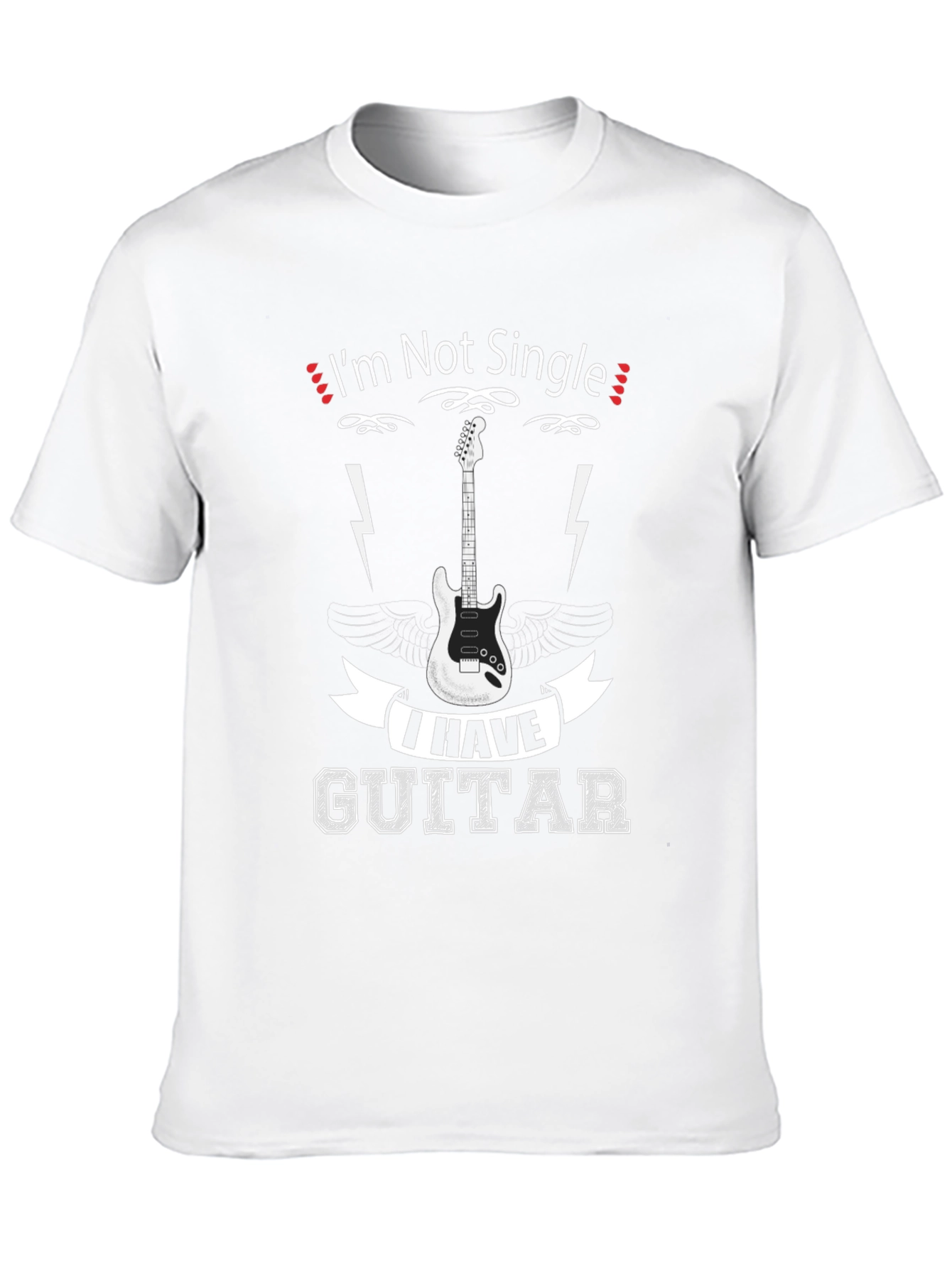 Im Not Single I Have Guitar T-Shirt