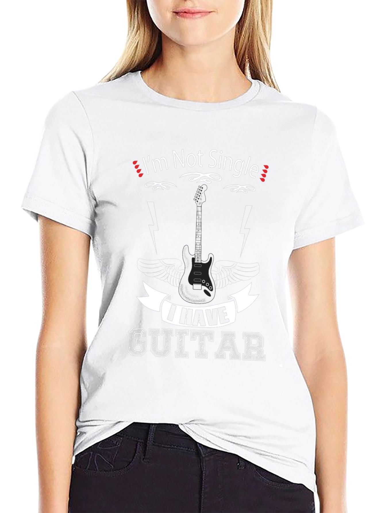 Im Not Single I Have Guitar T-Shirt