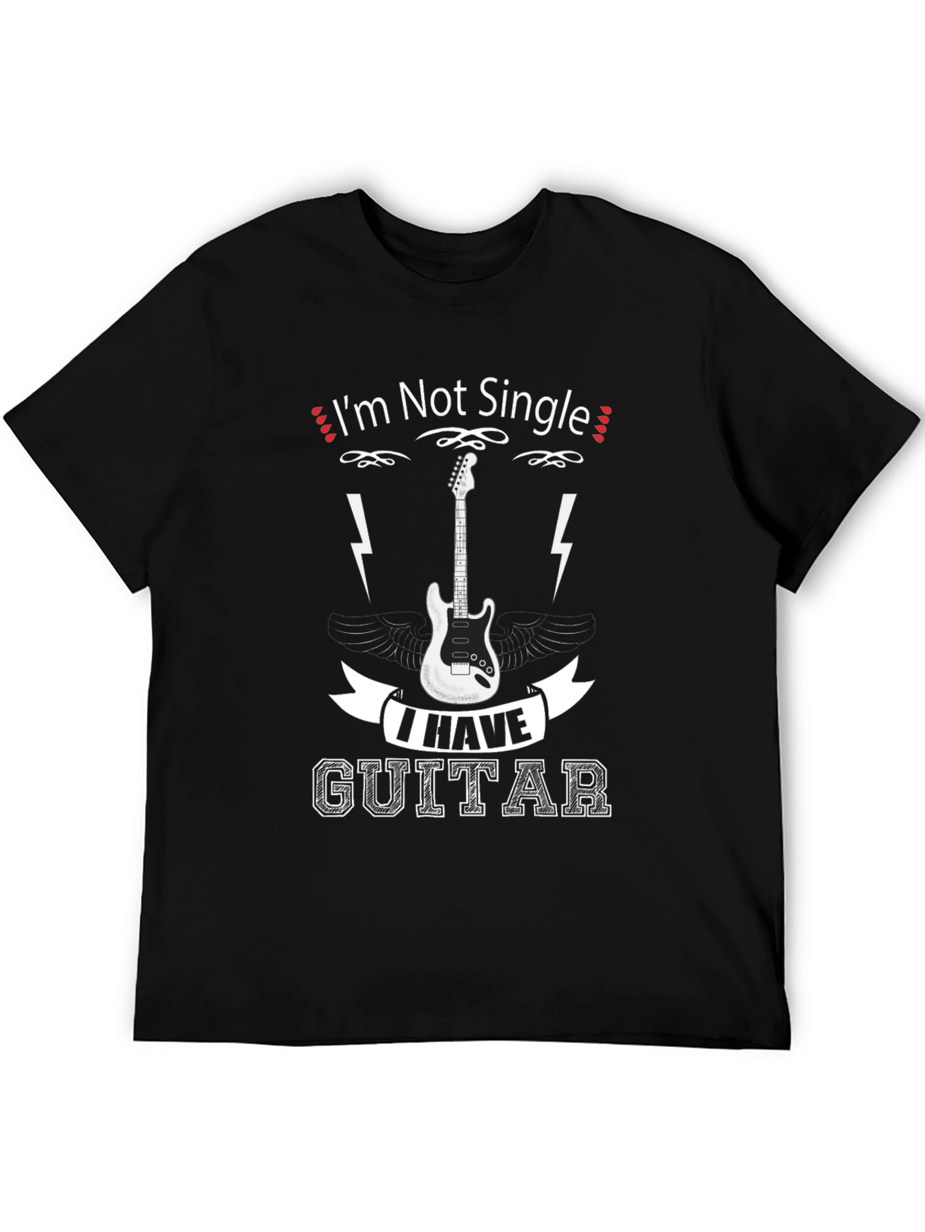Im Not Single I Have Guitar T-Shirt