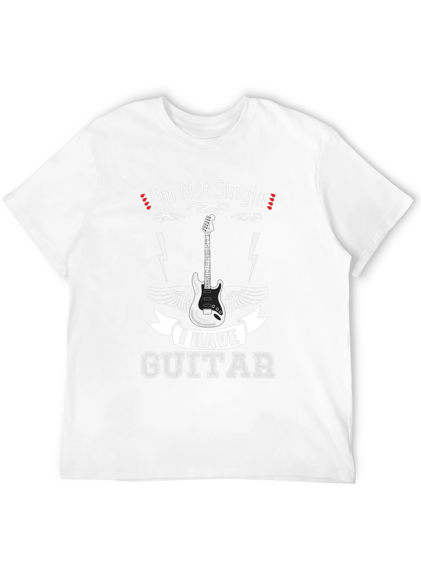 Im Not Single I Have Guitar T-Shirt