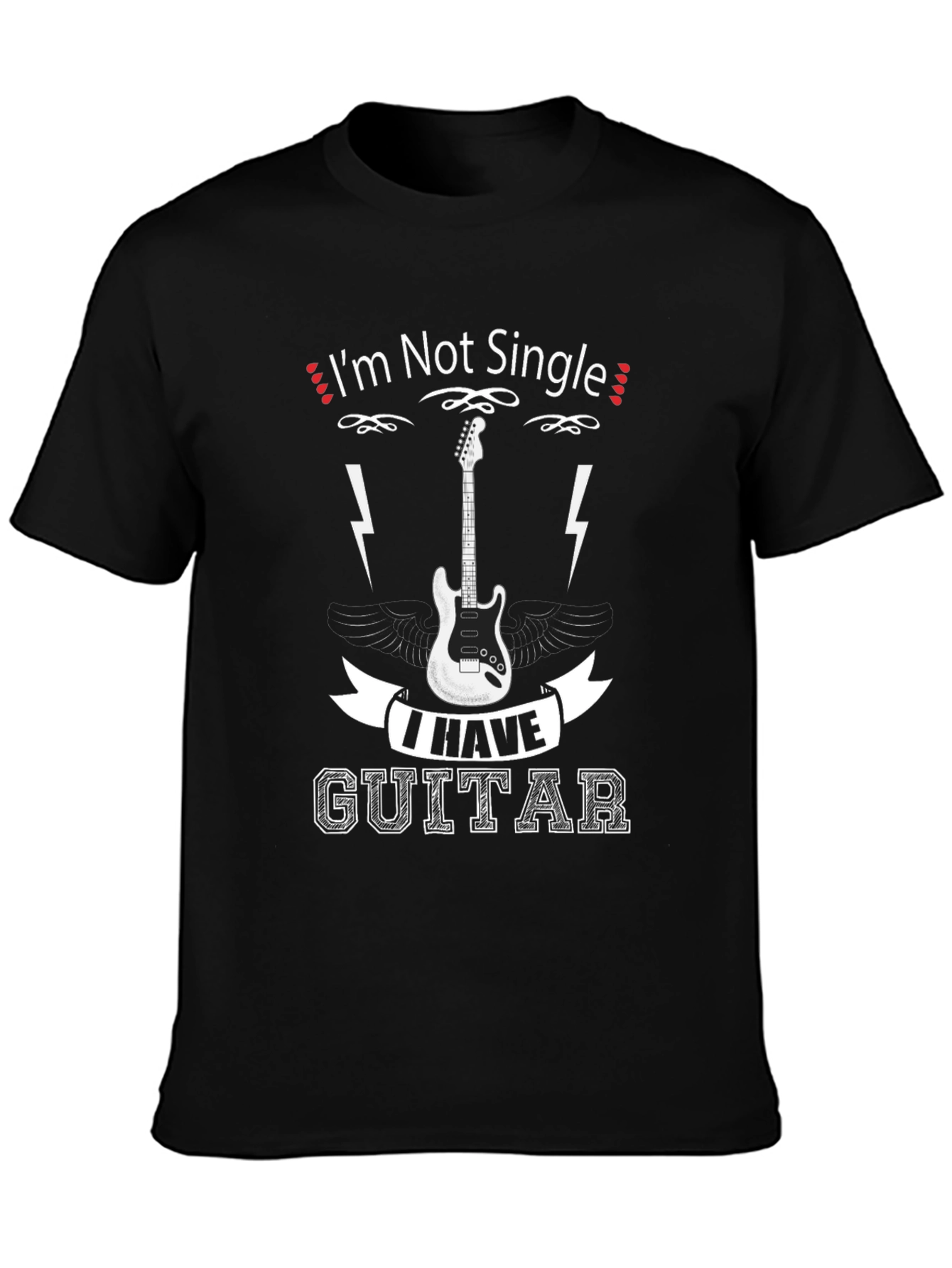 Im Not Single I Have Guitar T-Shirt