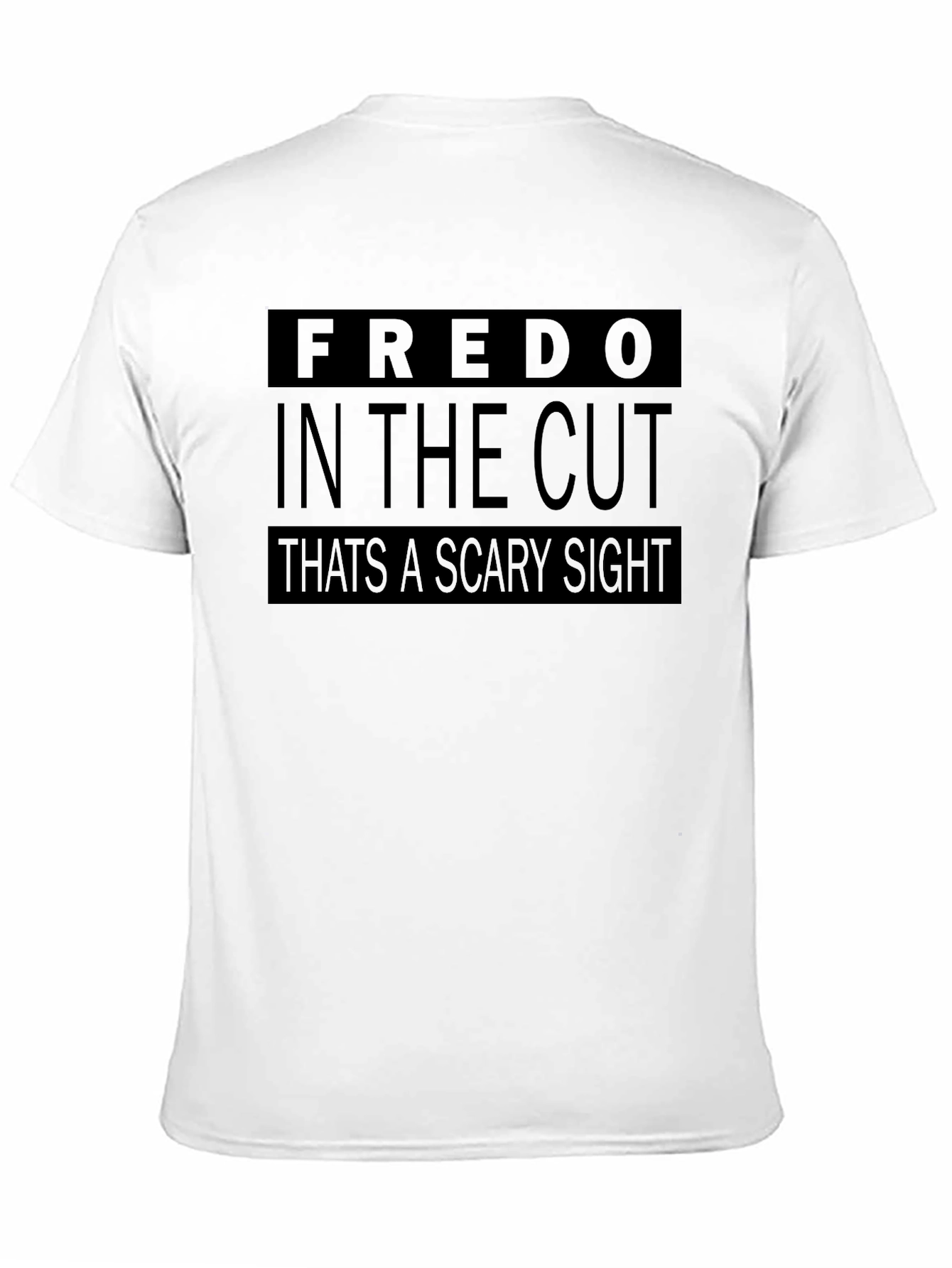 Fredo In The Cut Black Graphic T-Shirt