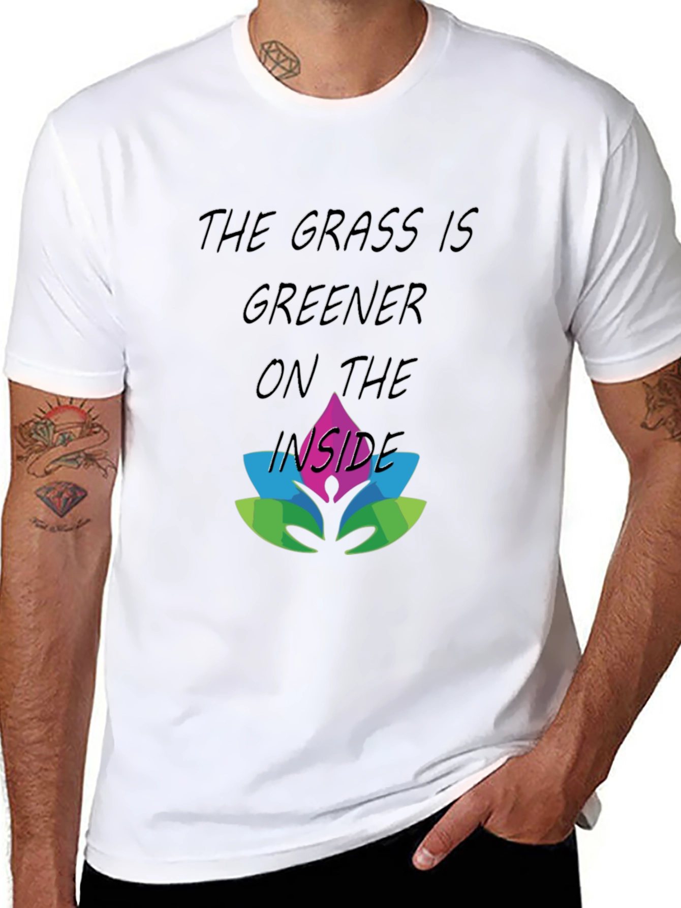 The Grass Is Greener Inside T-Shirt