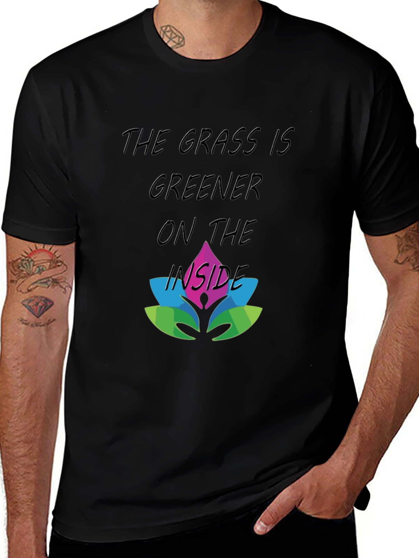The Grass Is Greener Inside T-Shirt