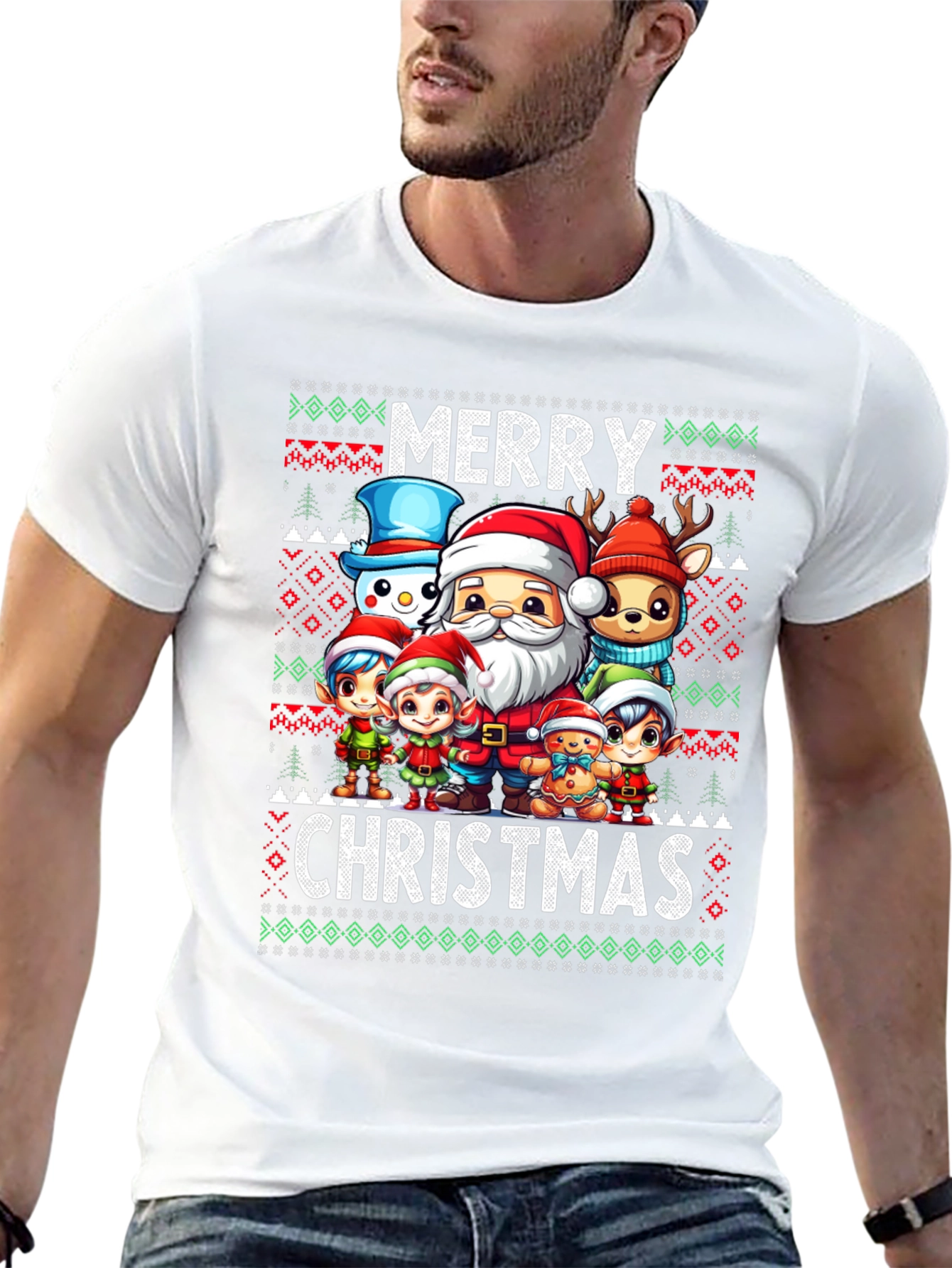 Merry Christmas Graphic T-Shirt