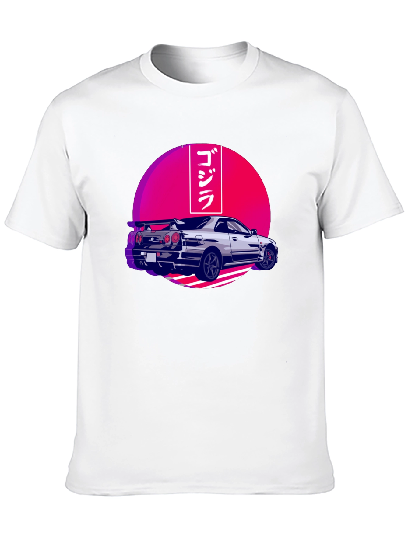 Godzilla Car Graphic Tee - Black