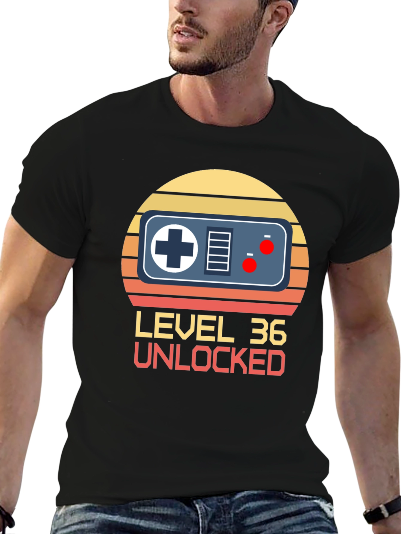 Level 36 Unlocked Gamer T-Shirt