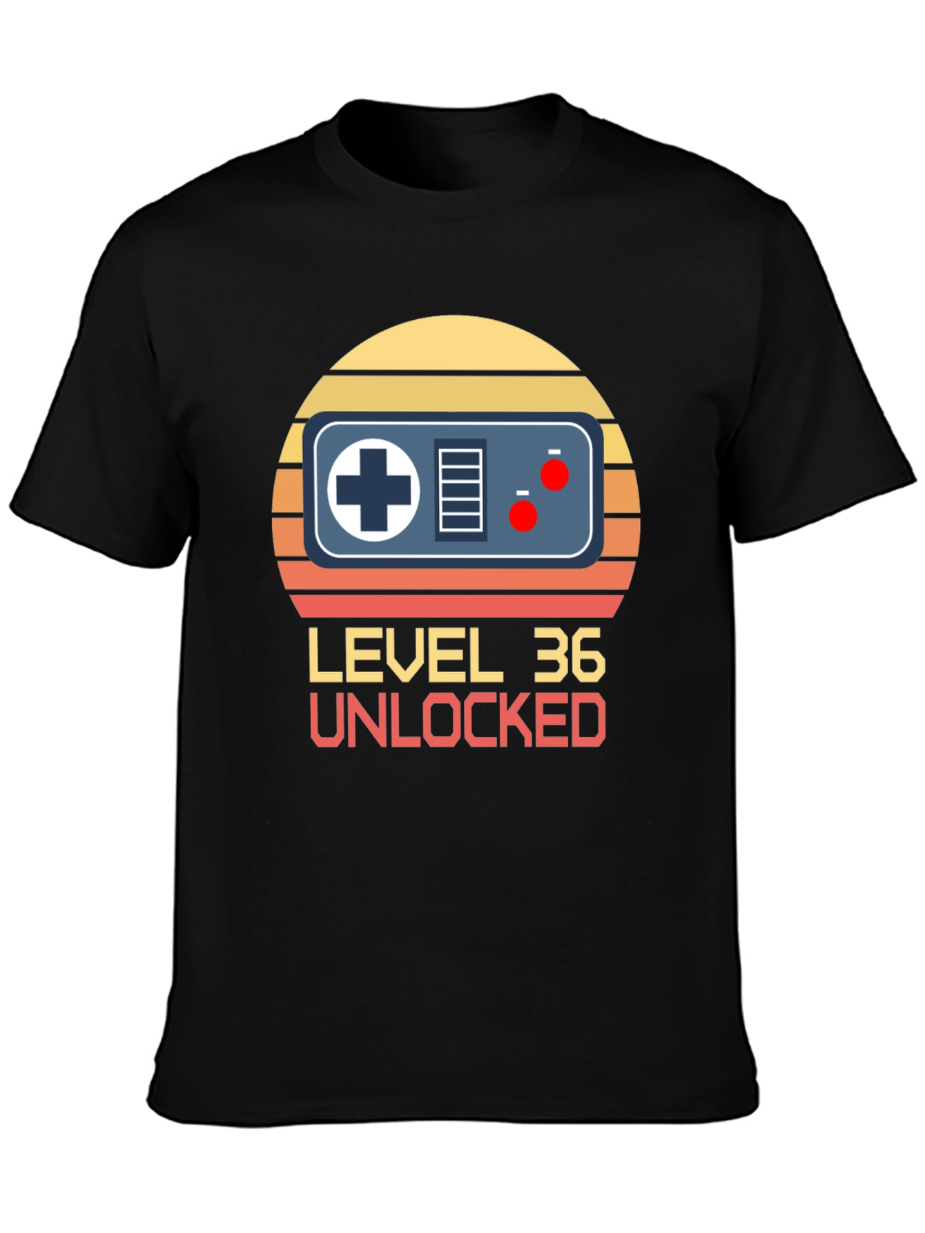 Level 36 Unlocked Gamer T-Shirt