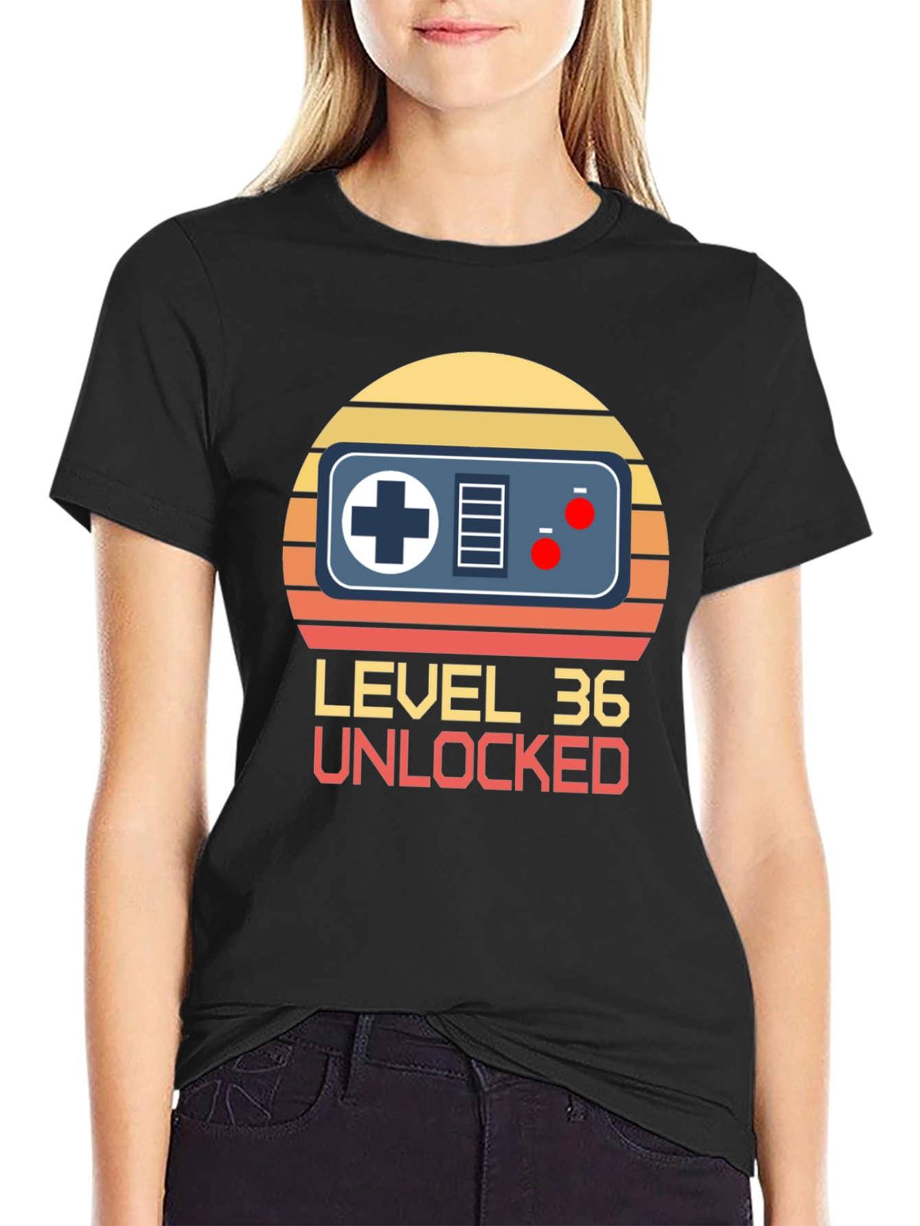 Level 36 Unlocked Gamer T-Shirt