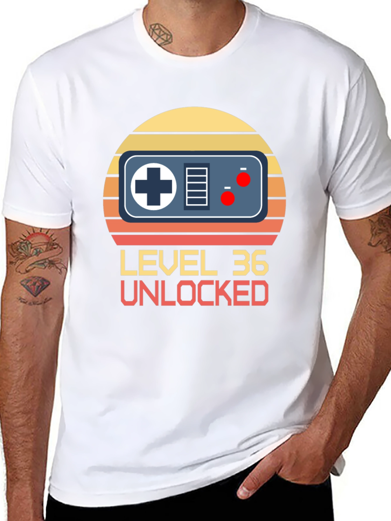 Level 36 Unlocked Gamer T-Shirt