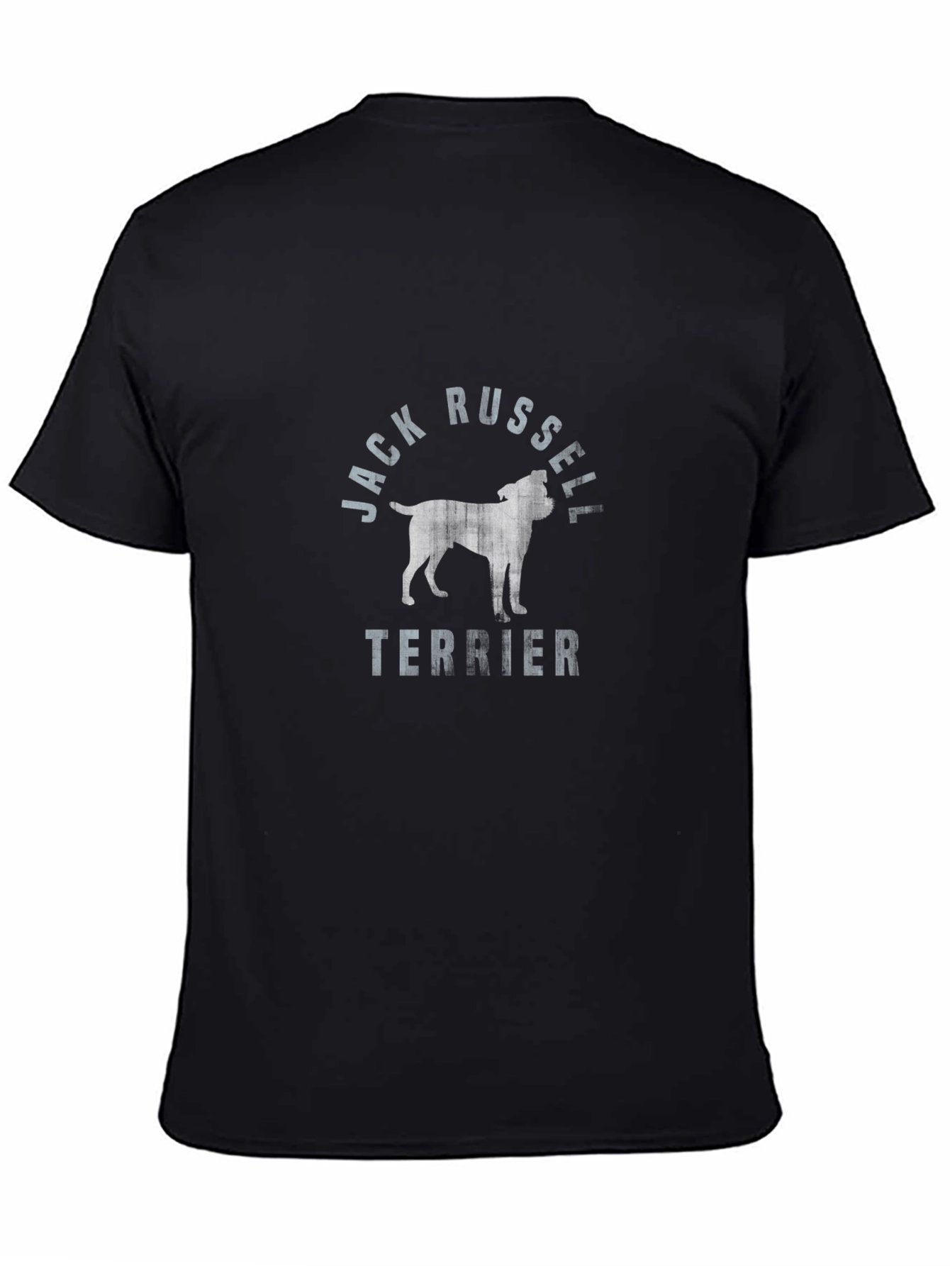 Jack Russell Terrier Graphic Black T-Shirt