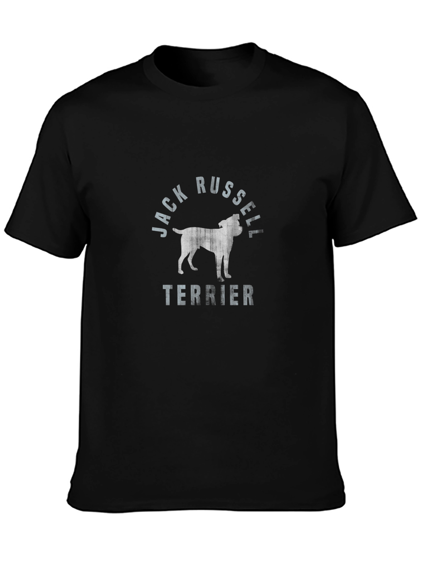 Jack Russell Terrier Graphic Black T-Shirt