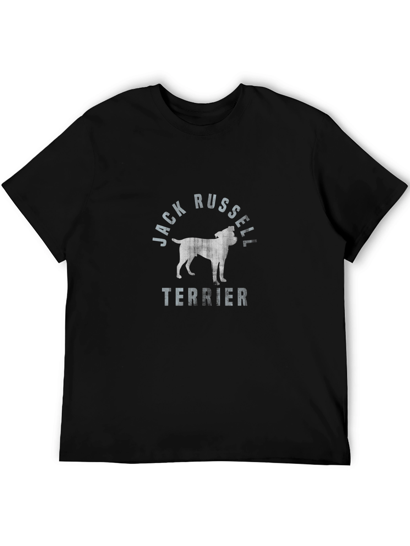 Jack Russell Terrier Graphic Black T-Shirt