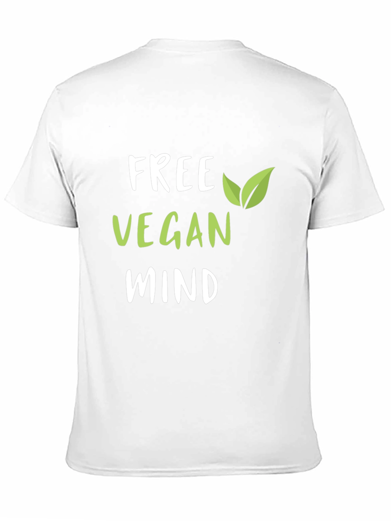 Free Vegan Mind Graphic T-Shirt