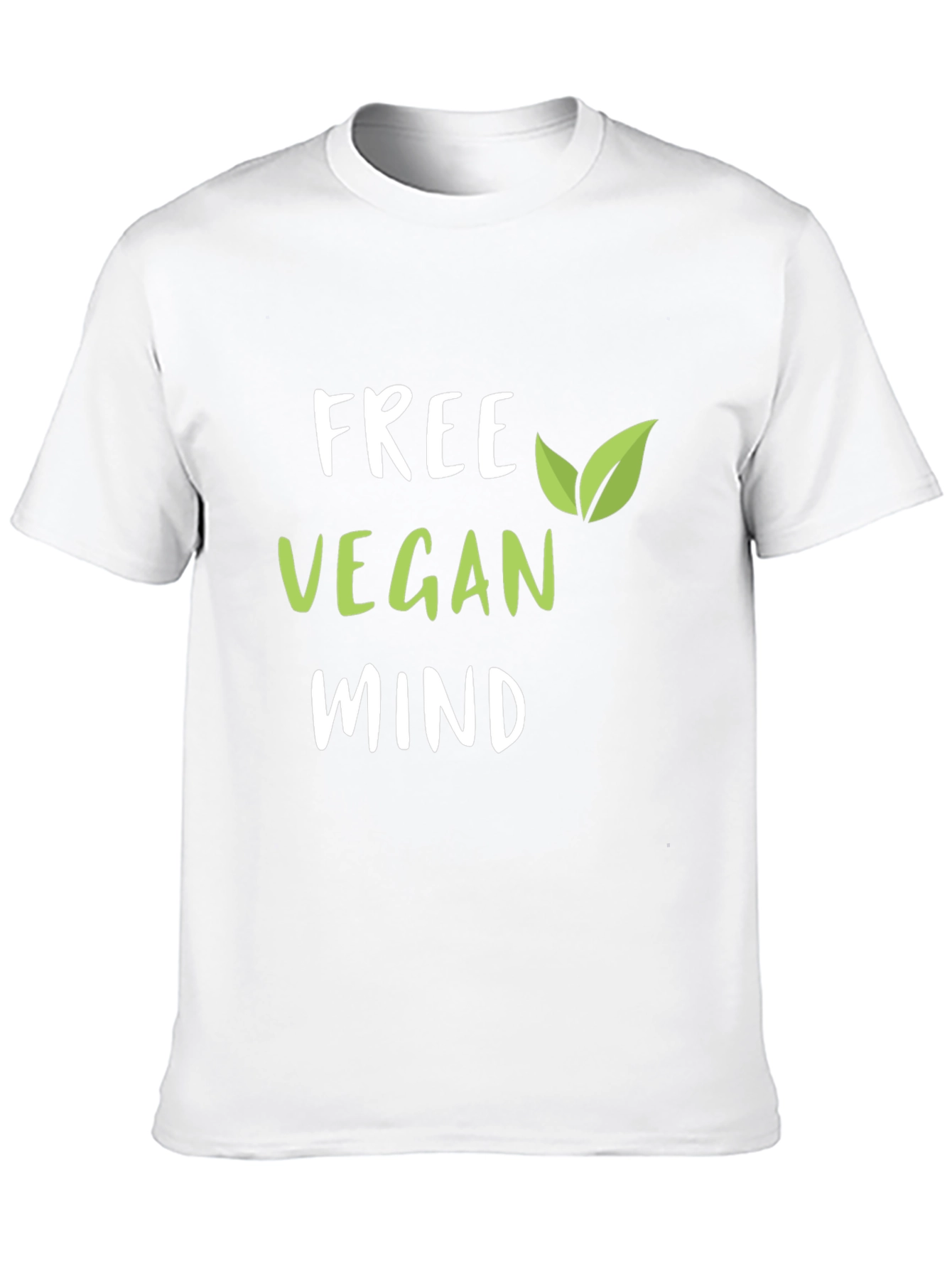 Free Vegan Mind Graphic T-Shirt