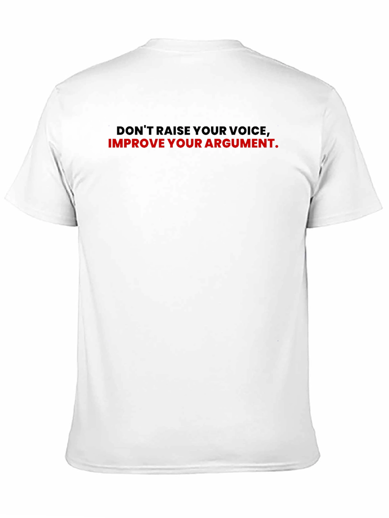 Improve Your Argument T-Shirt - Black Graphic Tee