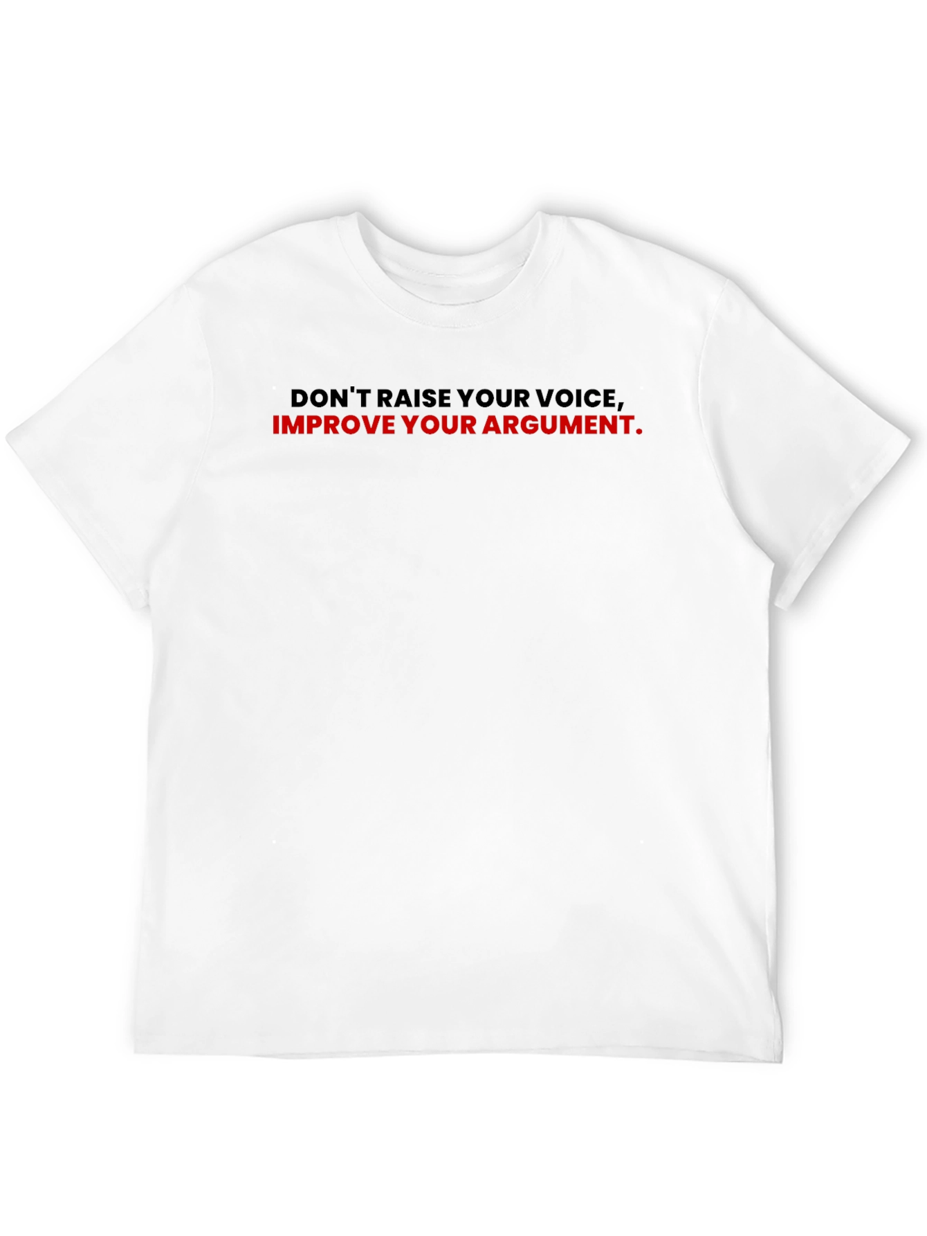 Improve Your Argument T-Shirt - Black Graphic Tee