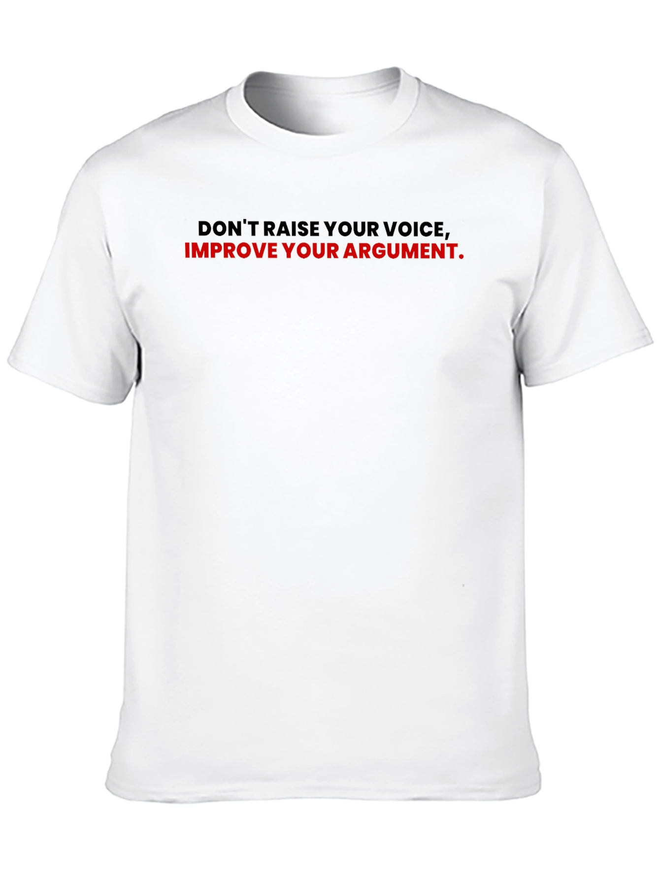Improve Your Argument T-Shirt - Black Graphic Tee
