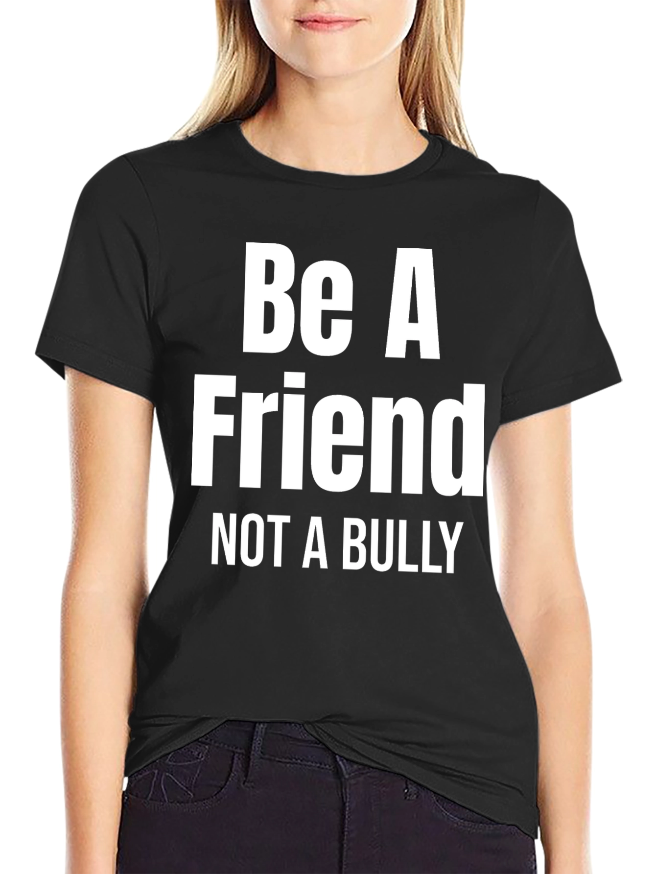 Be A Friend Not A Bully Graphic Tee