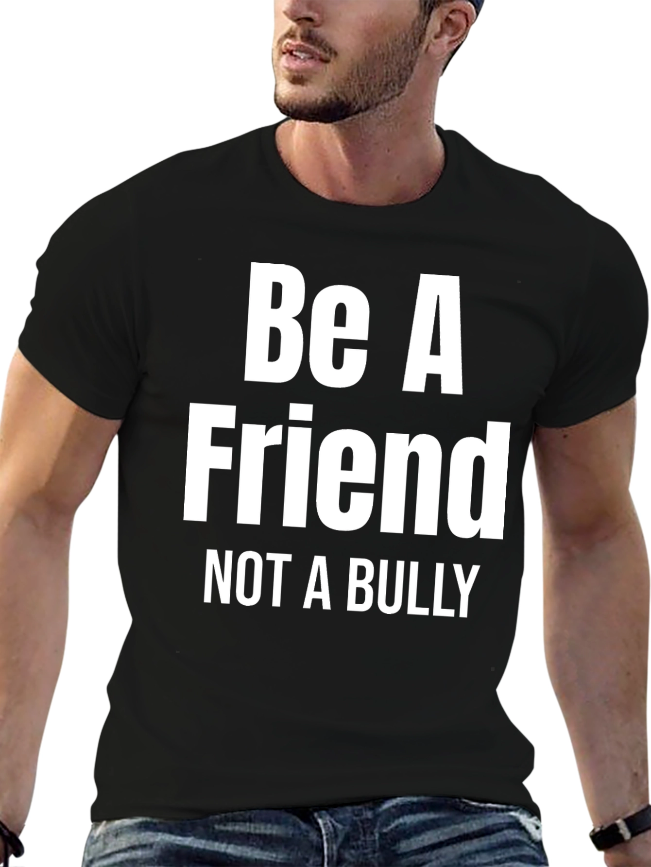Be A Friend Not A Bully Graphic Tee