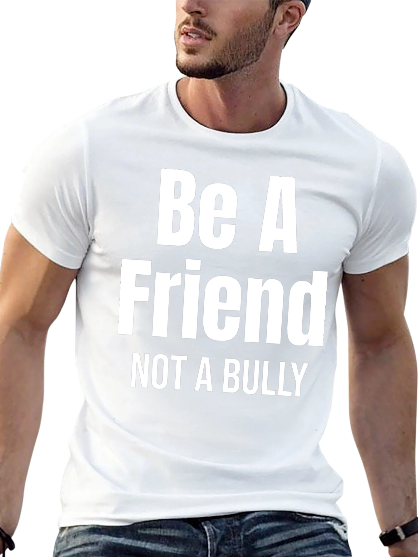 Be A Friend Not A Bully Graphic Tee
