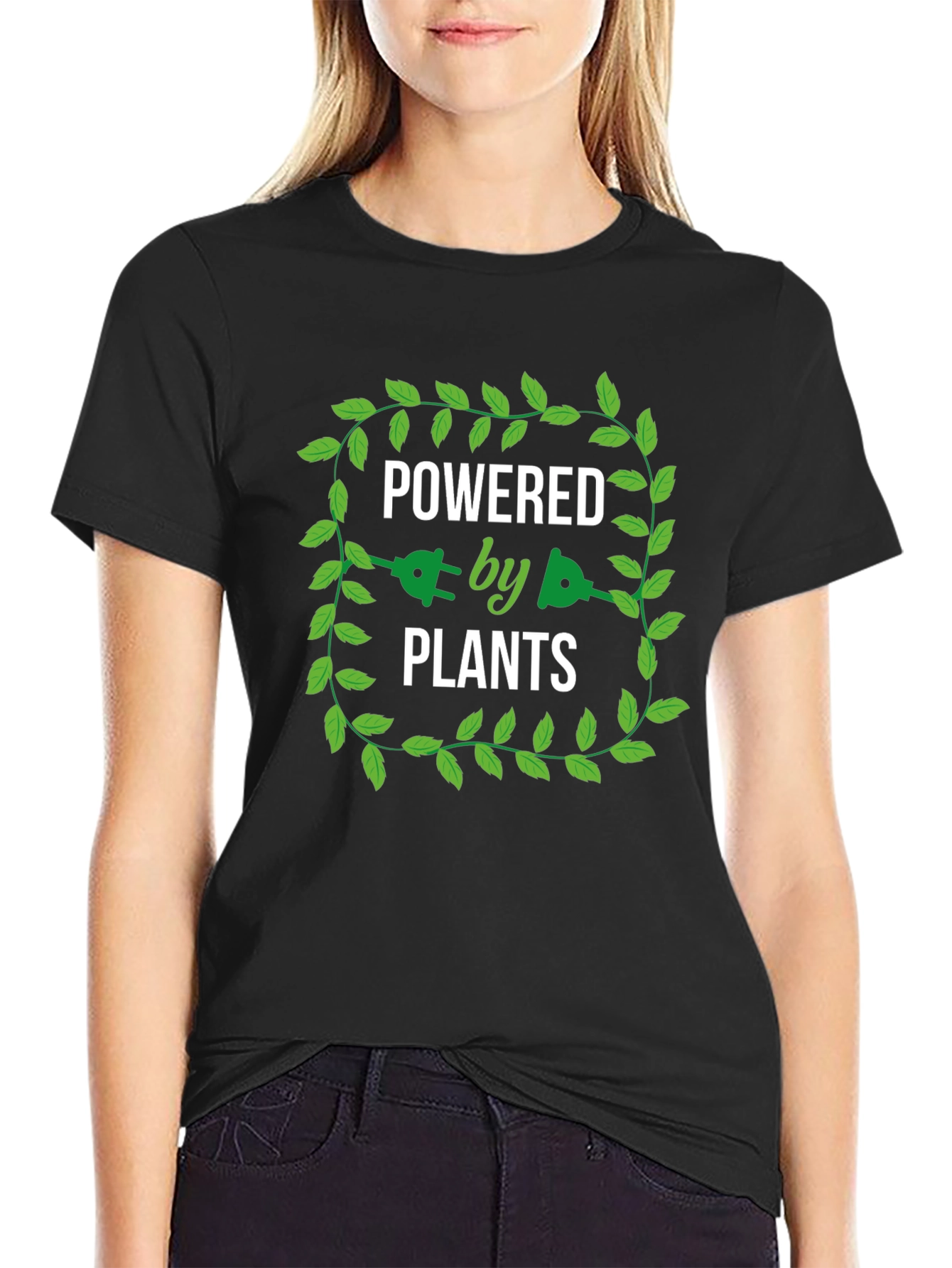 Powered by Plants Graphic T-Shirt