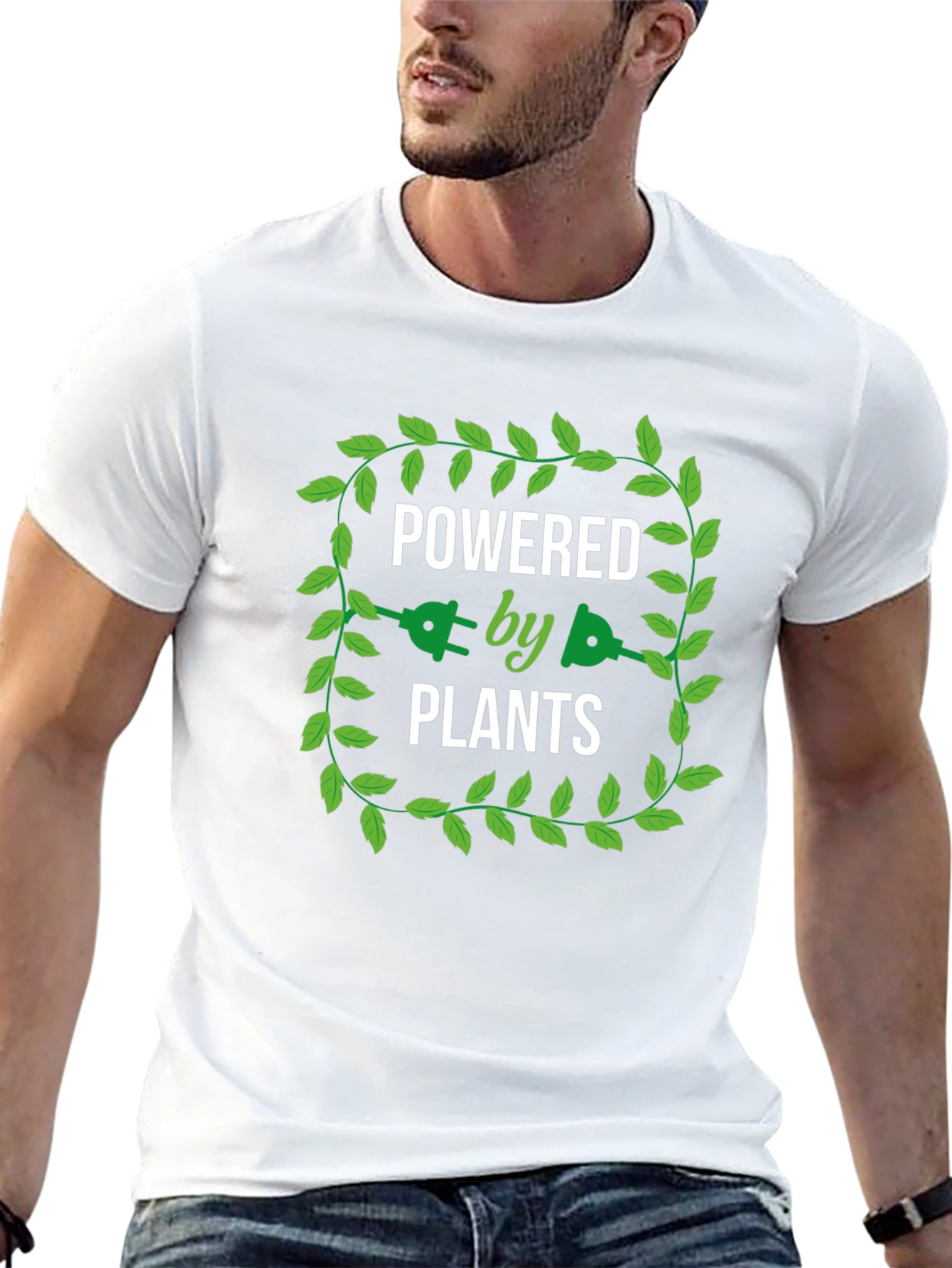 Powered by Plants Graphic T-Shirt
