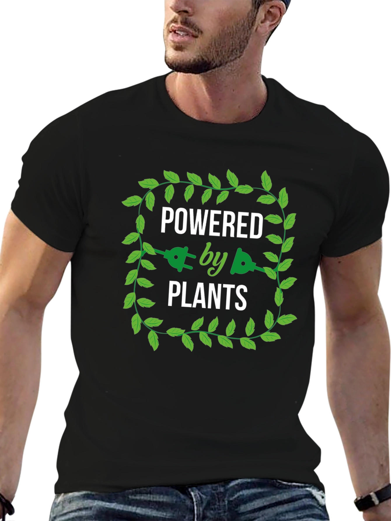Powered by Plants Graphic T-Shirt
