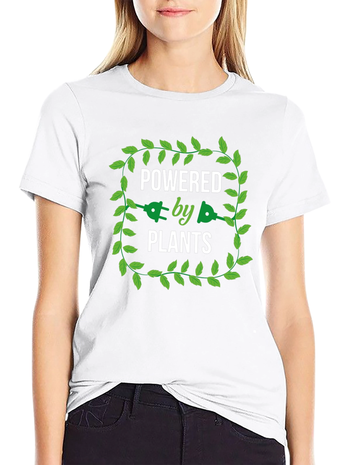 Powered by Plants Graphic T-Shirt