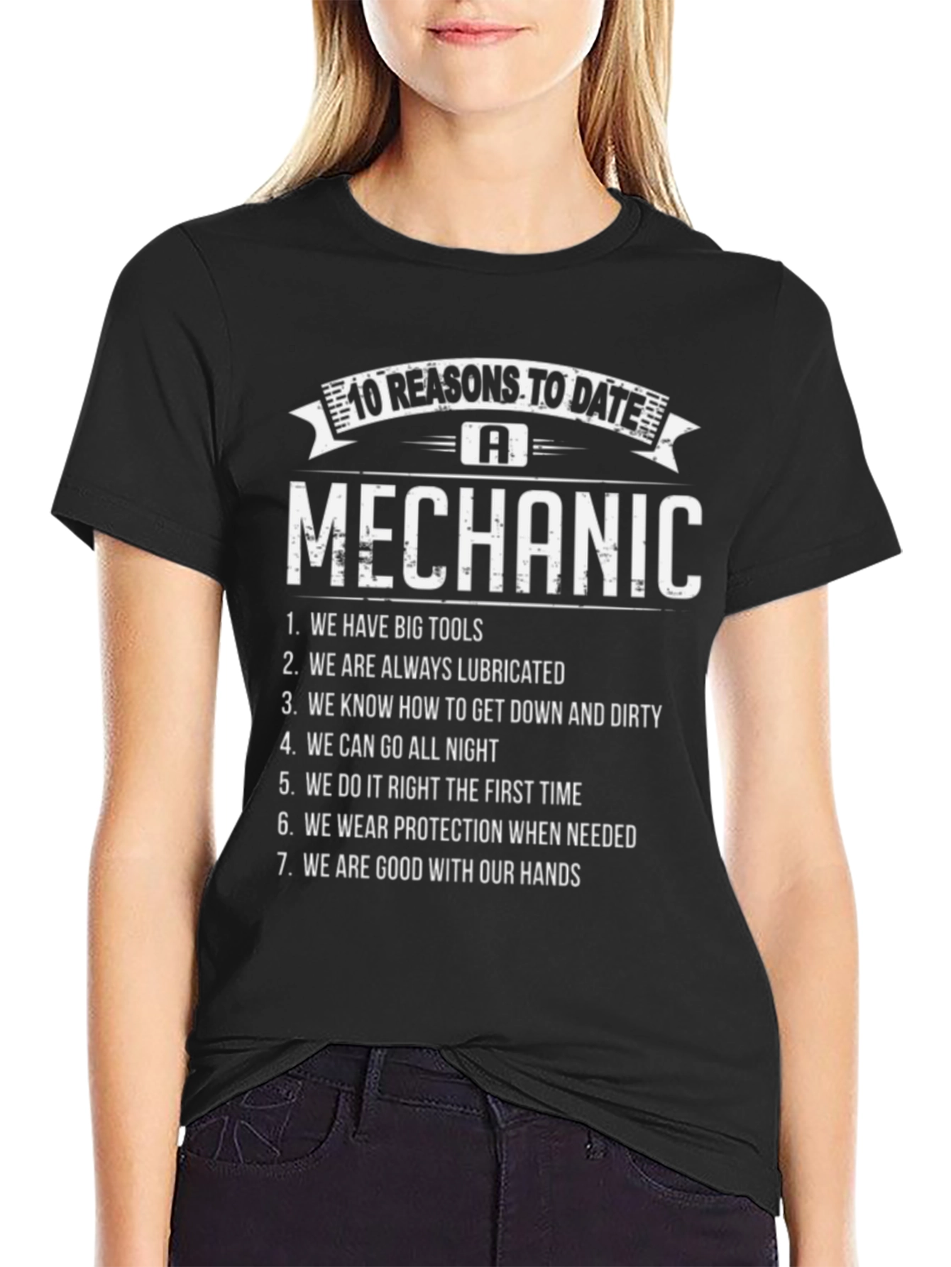 Mechanic Reasons to Date T-Shirt Funny Gift