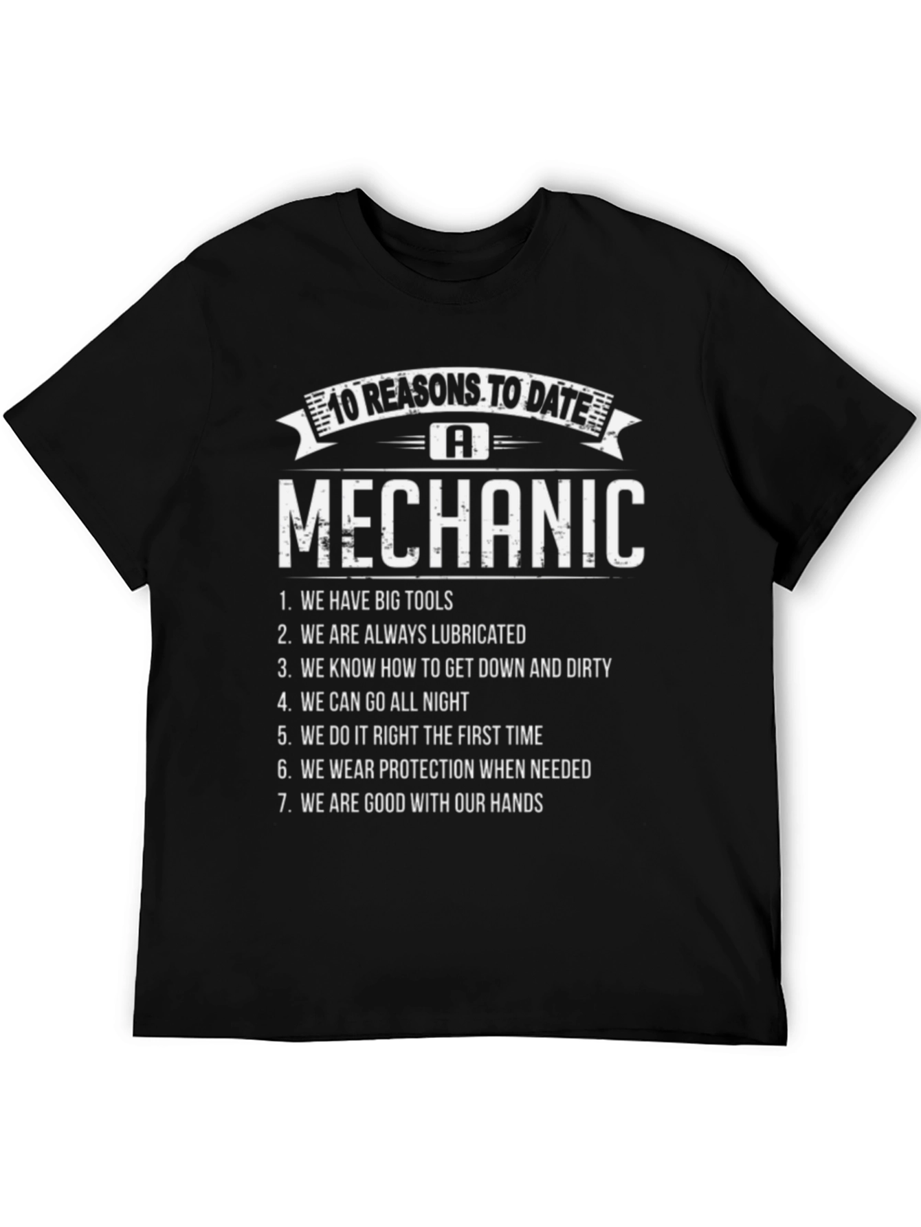Mechanic Reasons to Date T-Shirt Funny Gift