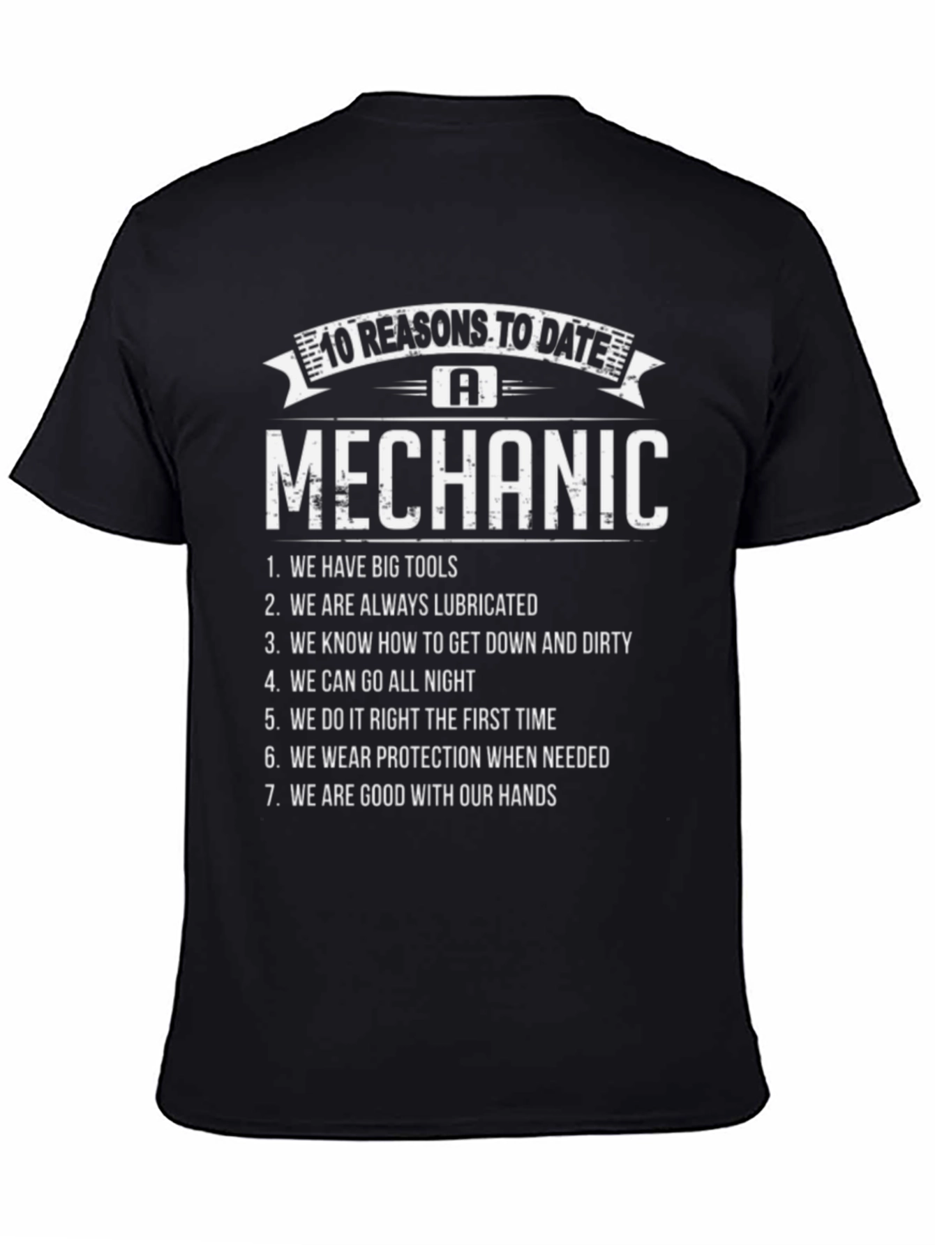 Mechanic Reasons to Date T-Shirt Funny Gift