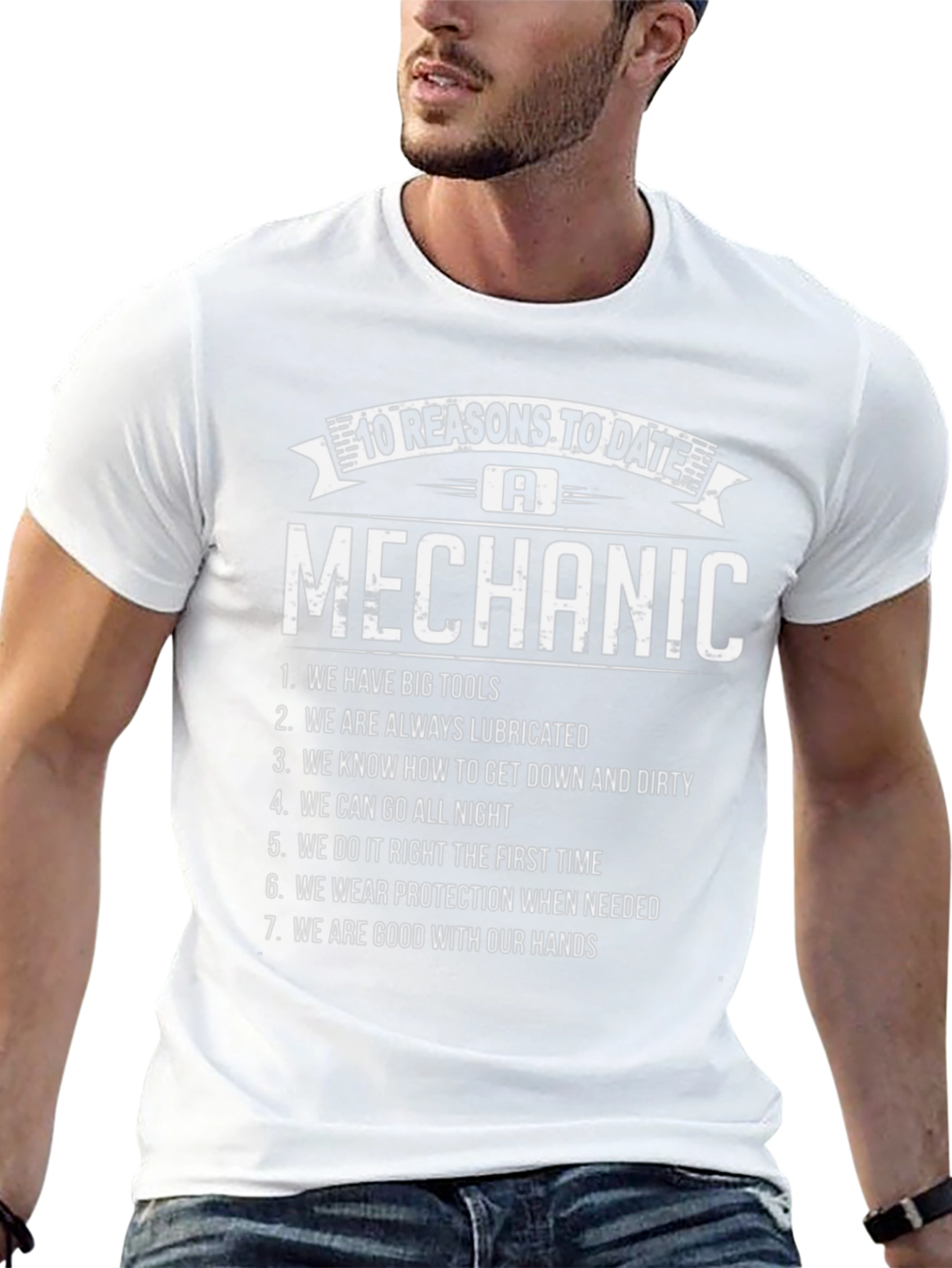 Mechanic Reasons to Date T-Shirt Funny Gift