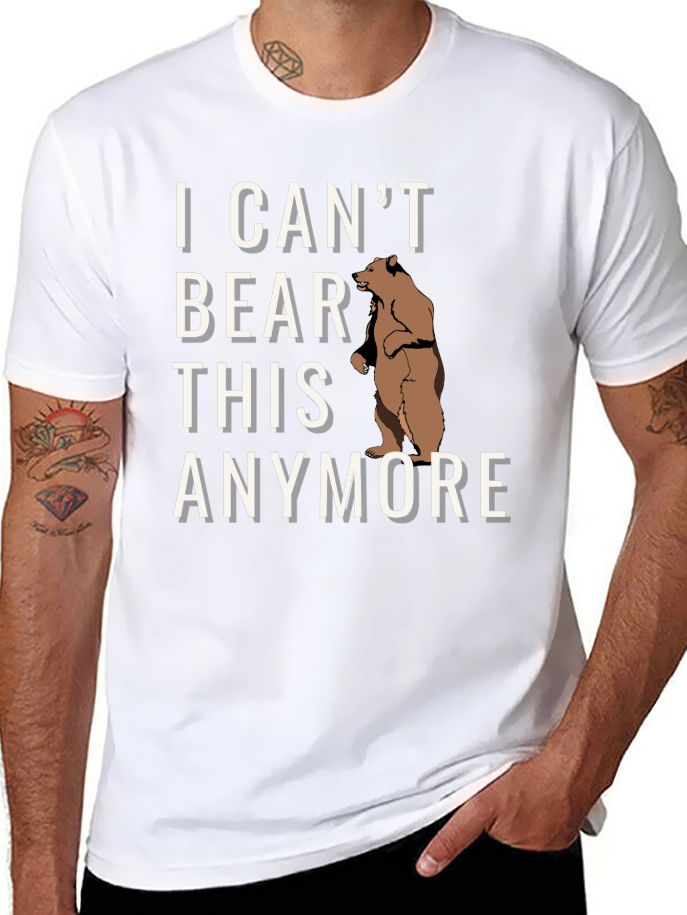 I Cant Bear This Anymore Graphic T-Shirt