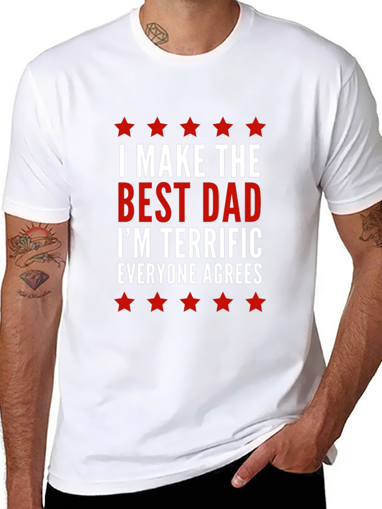 Best Dad Ever T-Shirt - Perfect Gift!