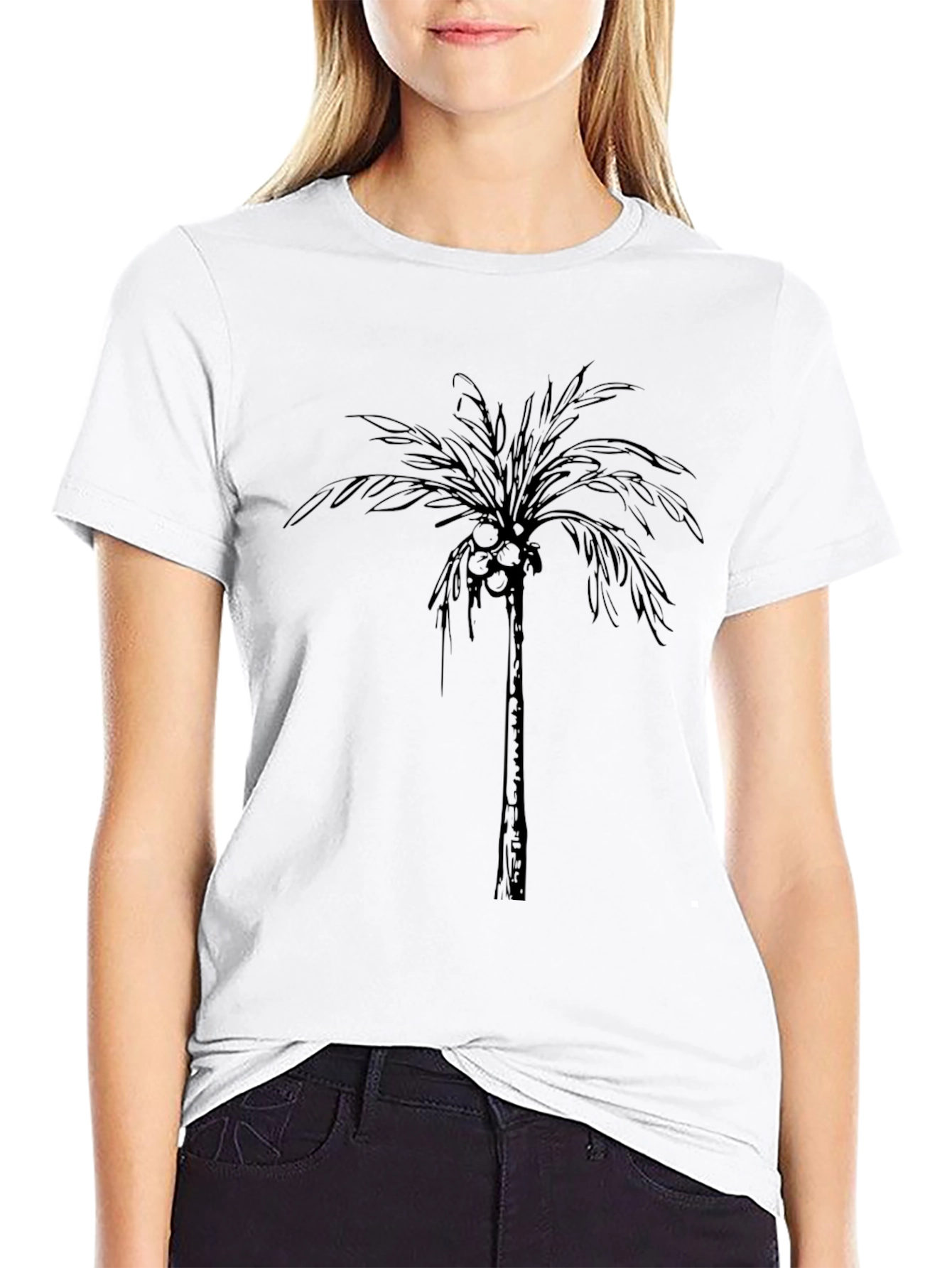 Tropical Palm Tree Graphic Tee