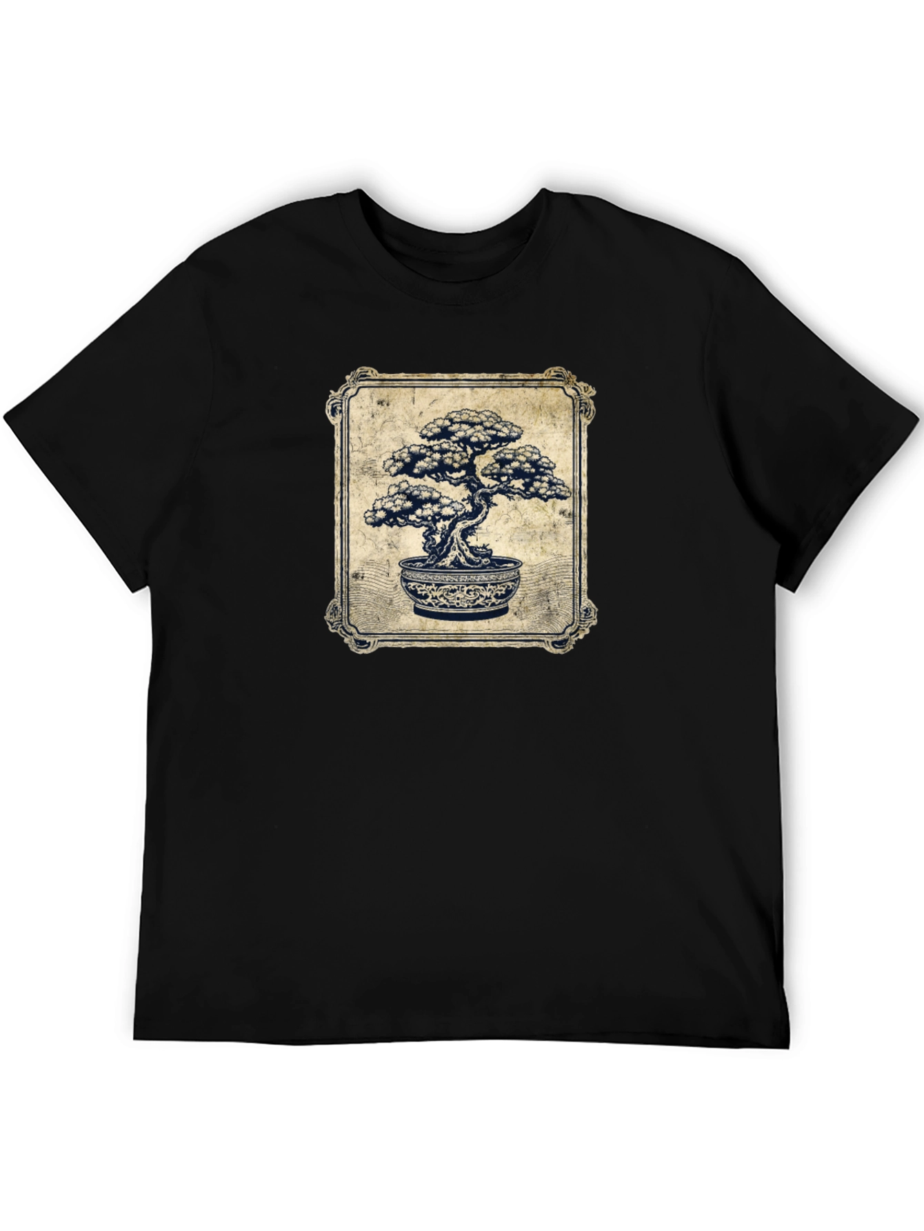 Bonsai Tree Graphic T-Shirt - Unique Artistic Design