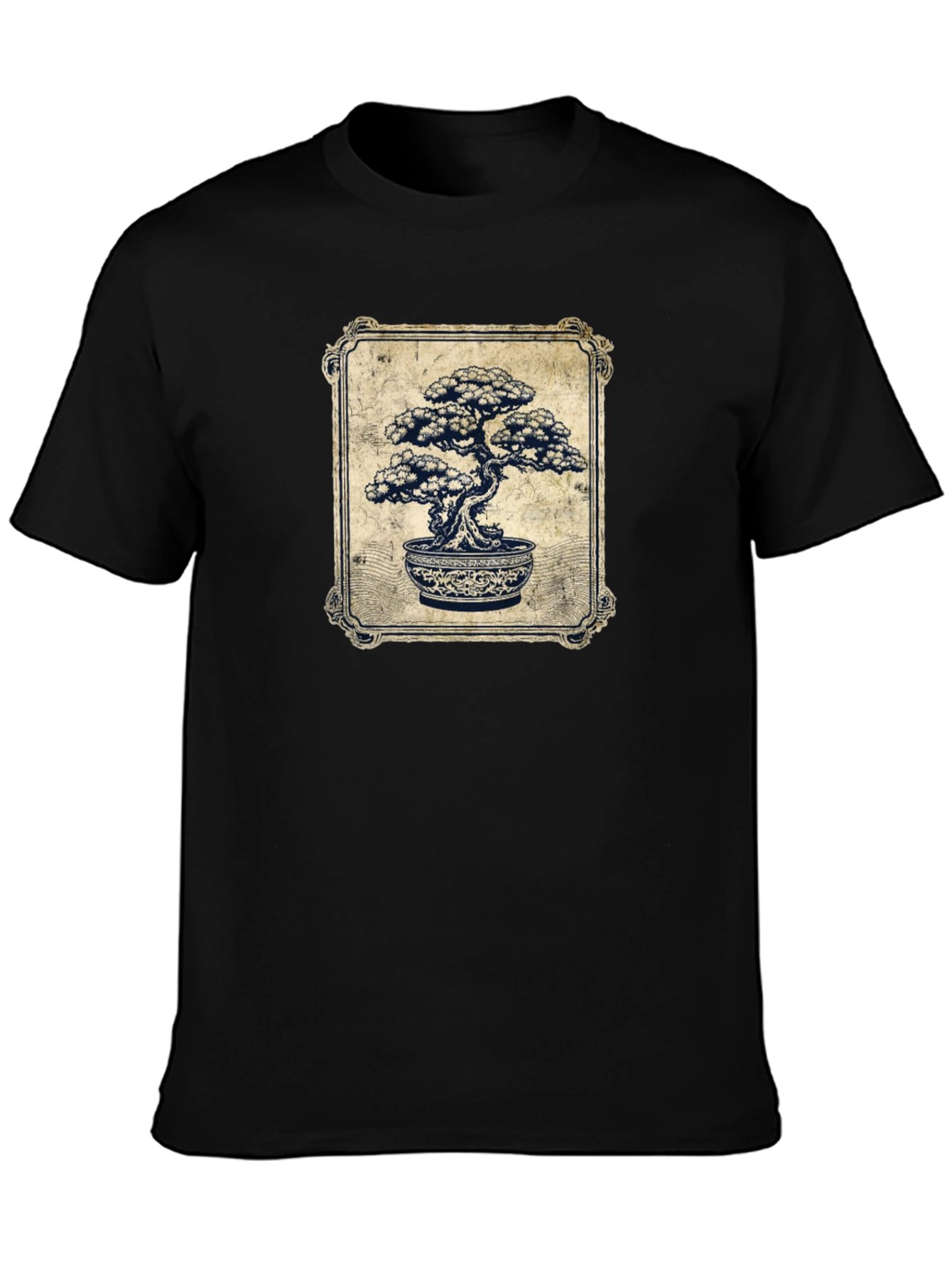 Bonsai Tree Graphic T-Shirt - Unique Artistic Design