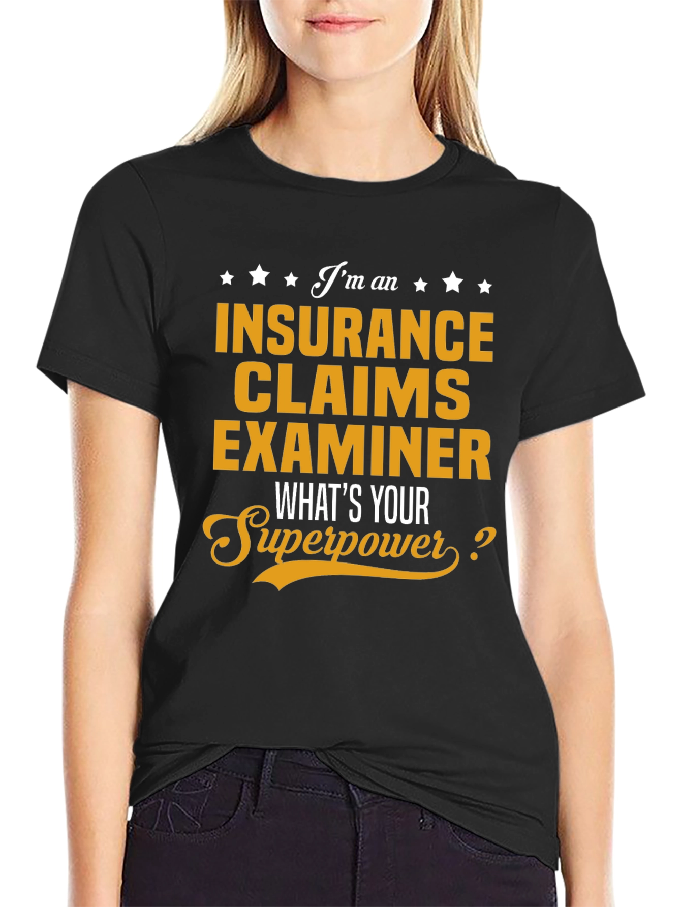 Insurance Claims Examiner Superpower T-Shirt