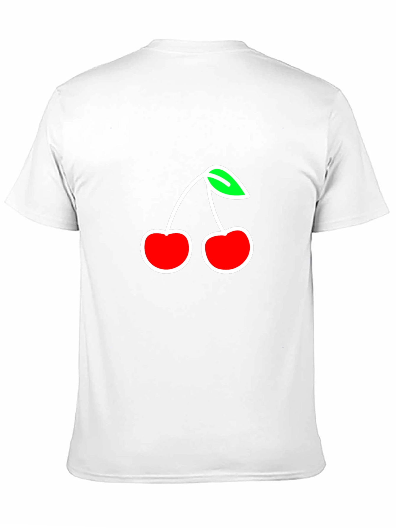 Cherry Graphic Black Tee