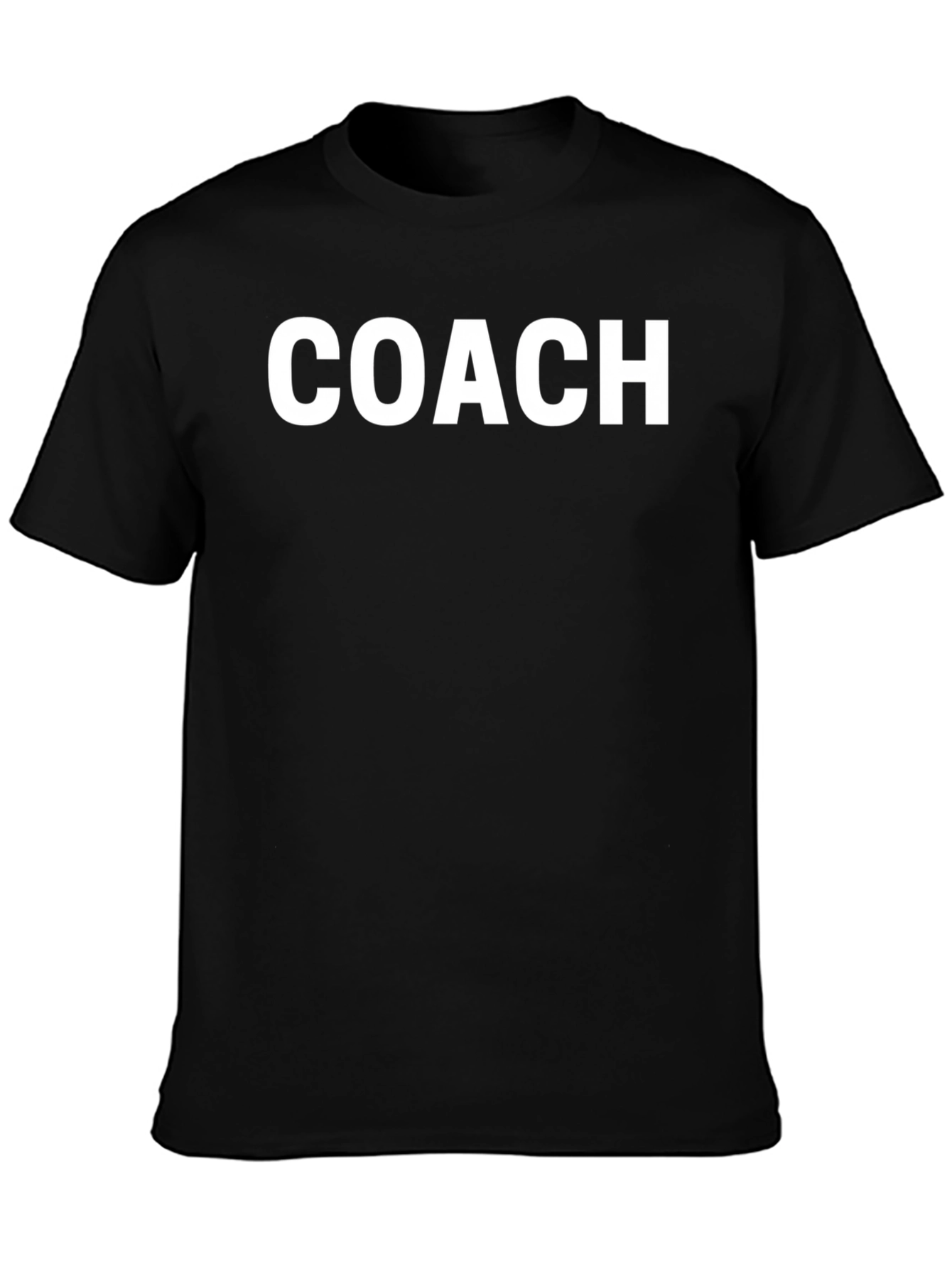 Coach T-Shirt - Bold Text Casual Tee