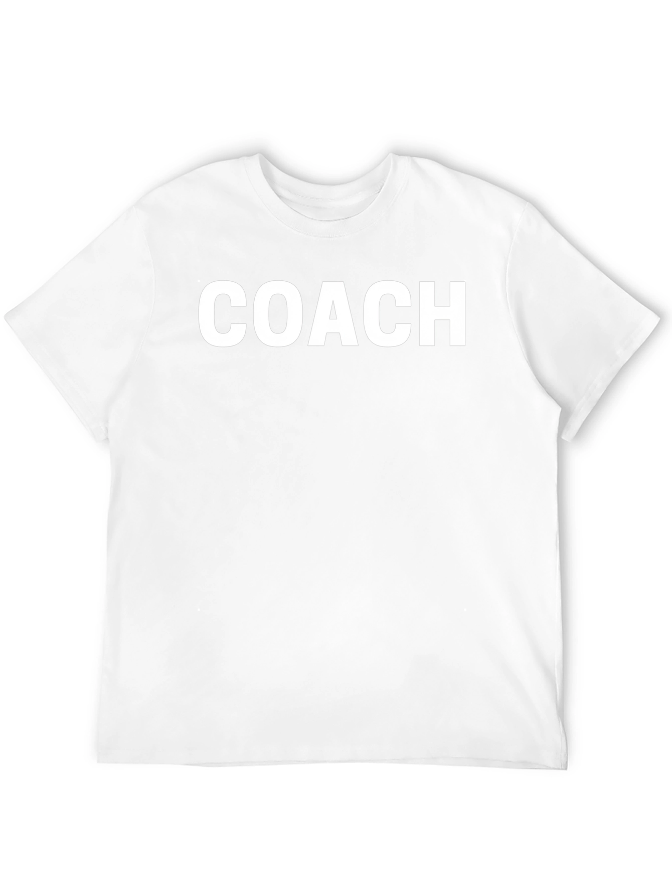 Coach T-Shirt - Bold Text Casual Tee