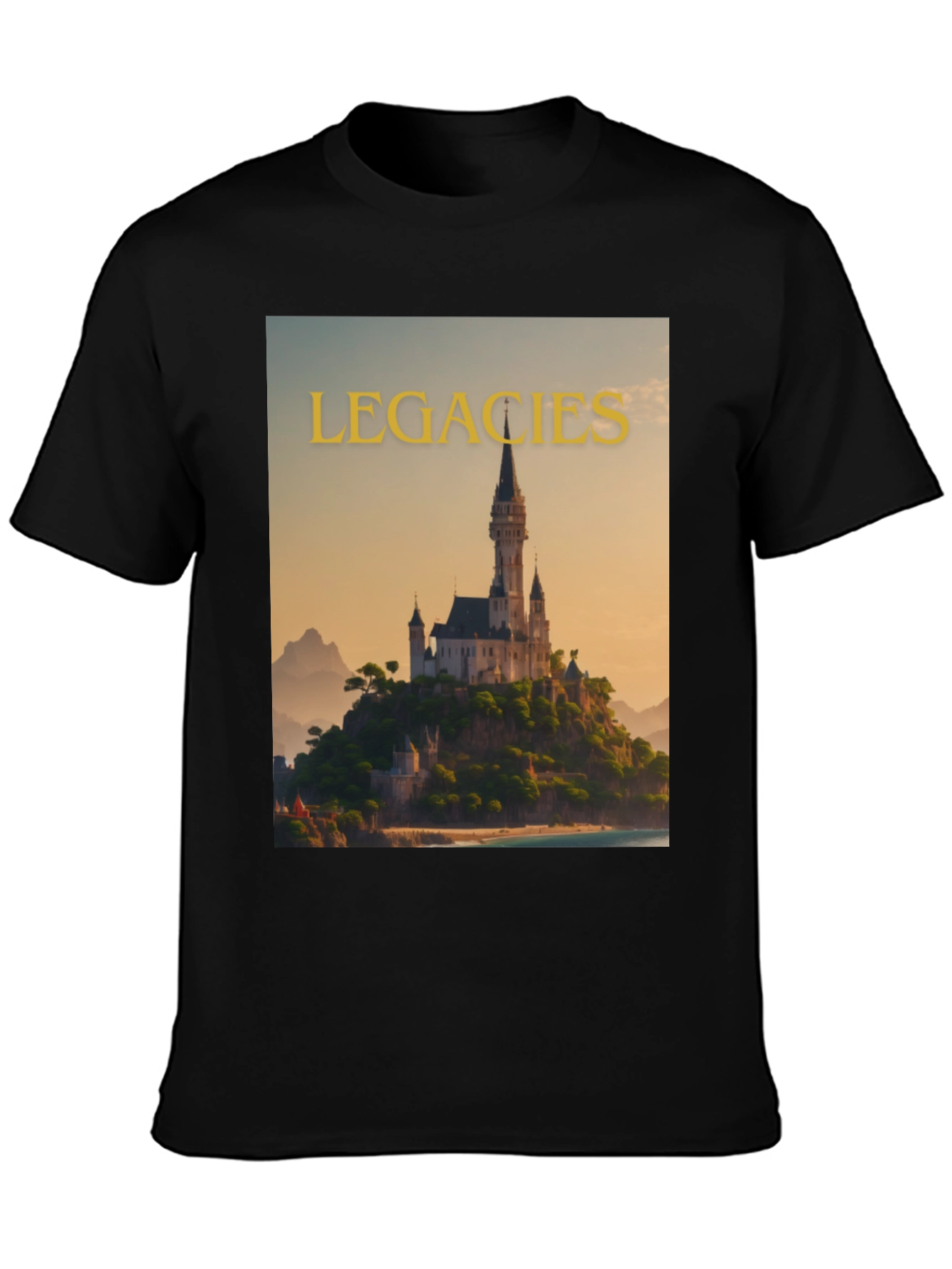 Legacies Castle T-Shirt - Premium Graphic Tee