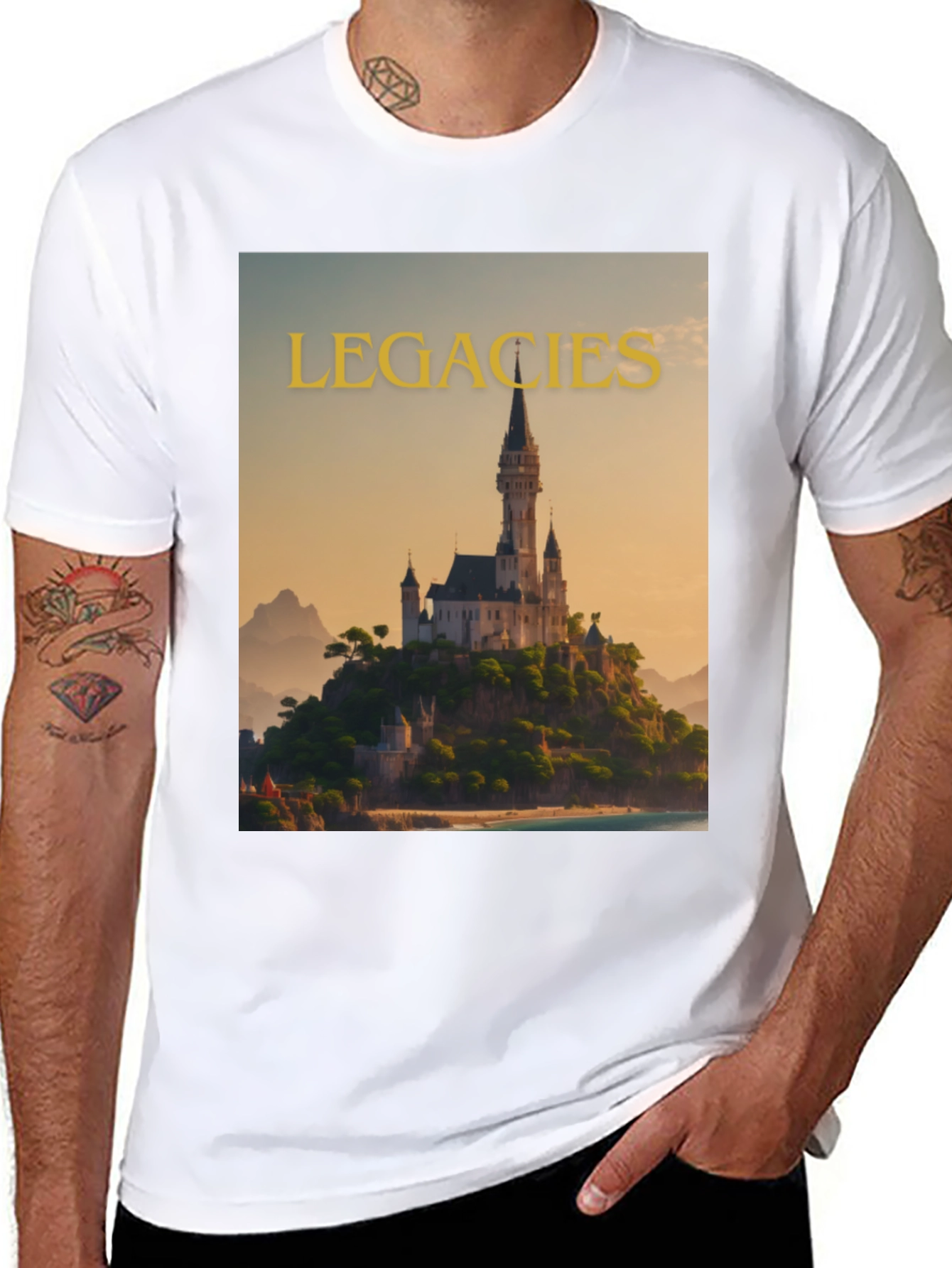 Legacies Castle T-Shirt - Premium Graphic Tee