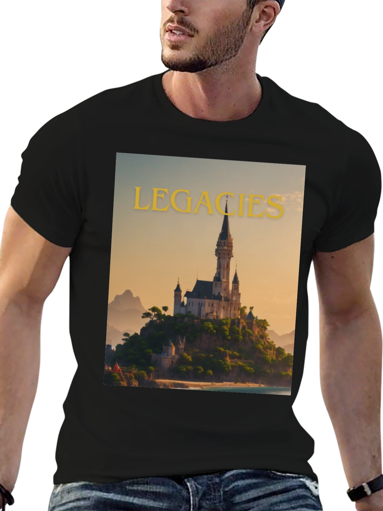 Legacies Castle T-Shirt - Premium Graphic Tee