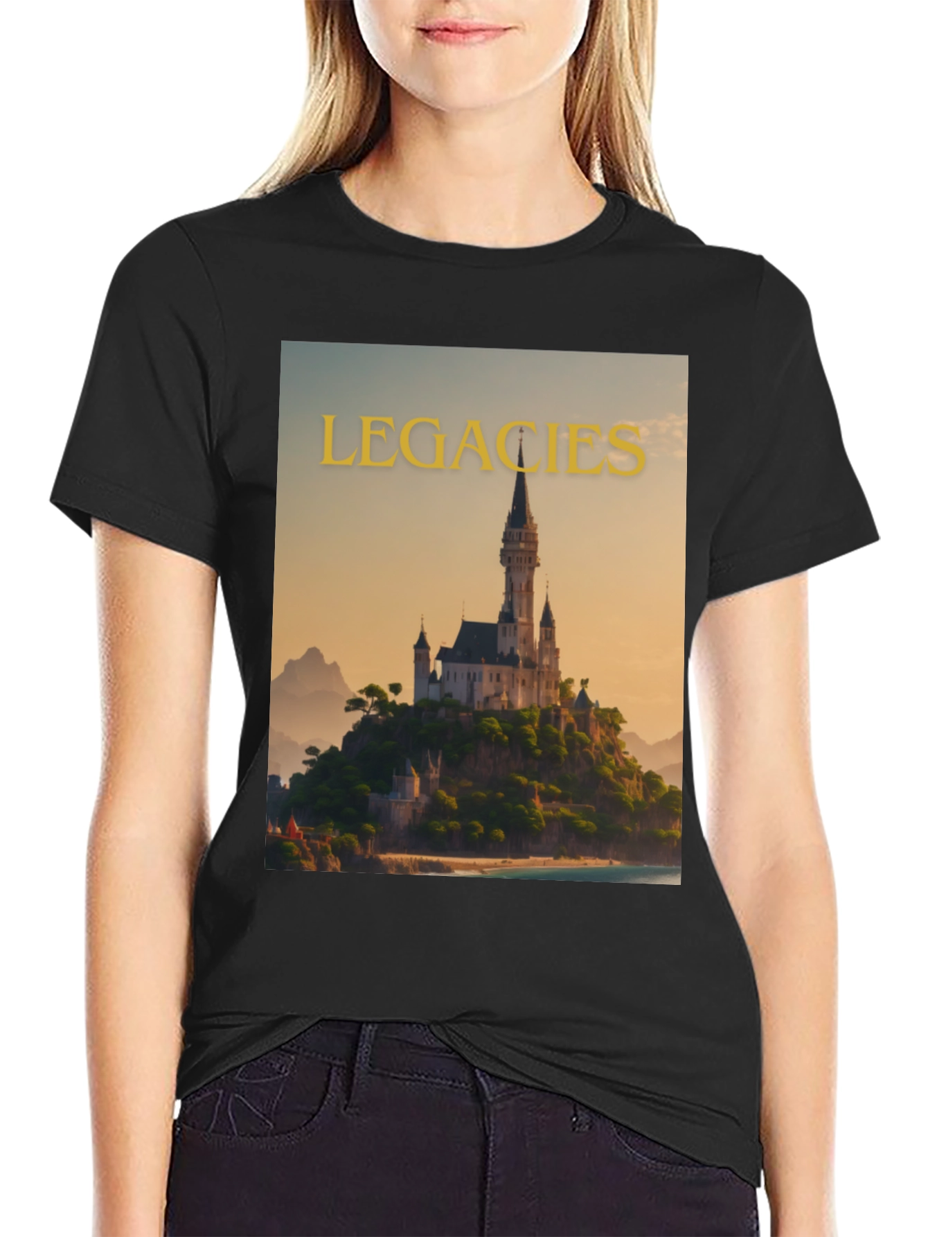 Legacies Castle T-Shirt - Premium Graphic Tee