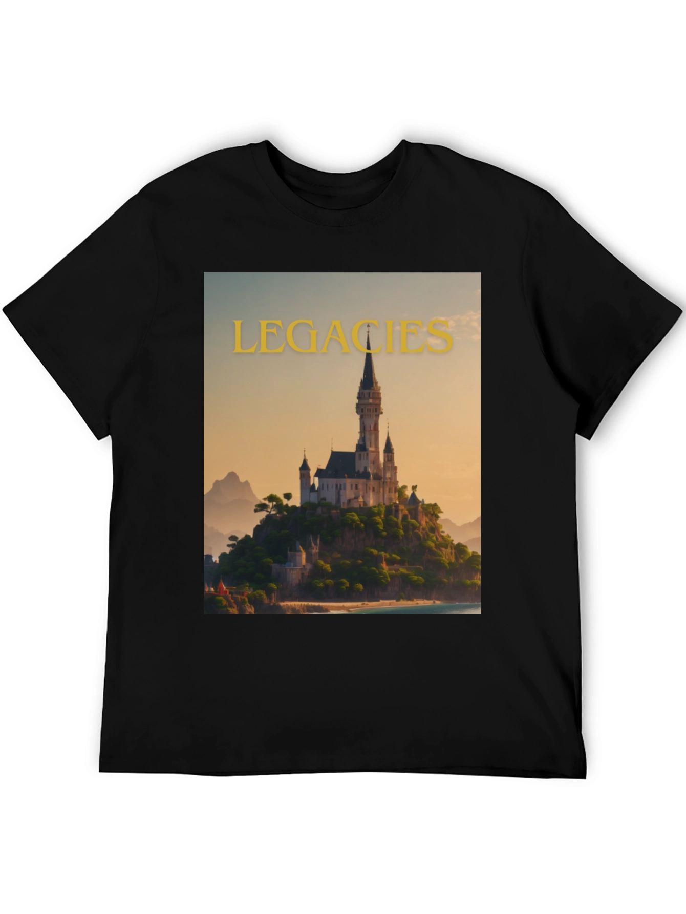 Legacies Castle T-Shirt - Premium Graphic Tee