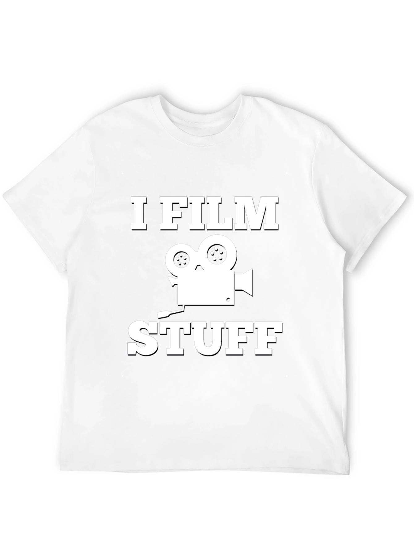I Film Stuff Black Crewneck T-Shirt