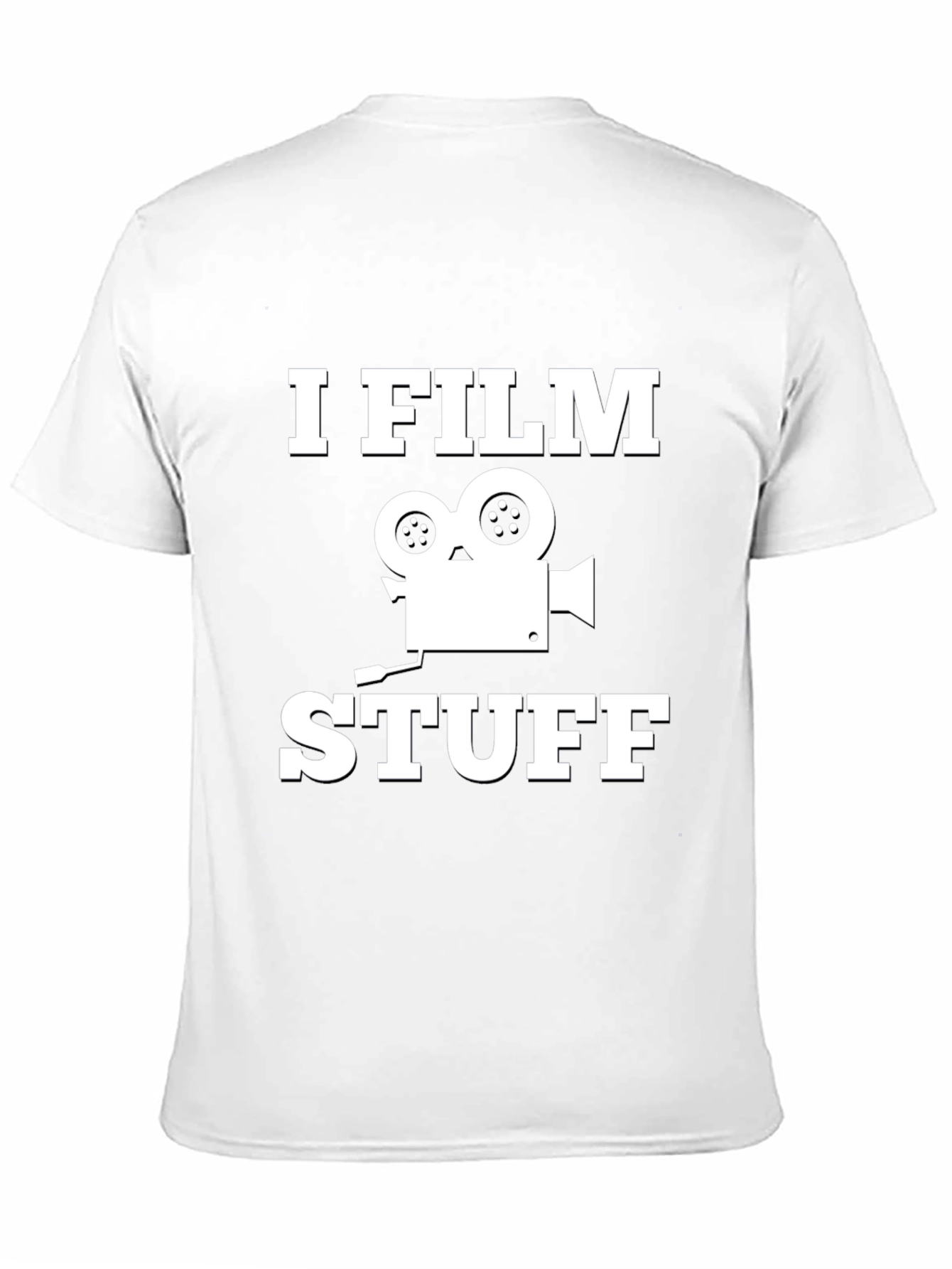 I Film Stuff Black Crewneck T-Shirt
